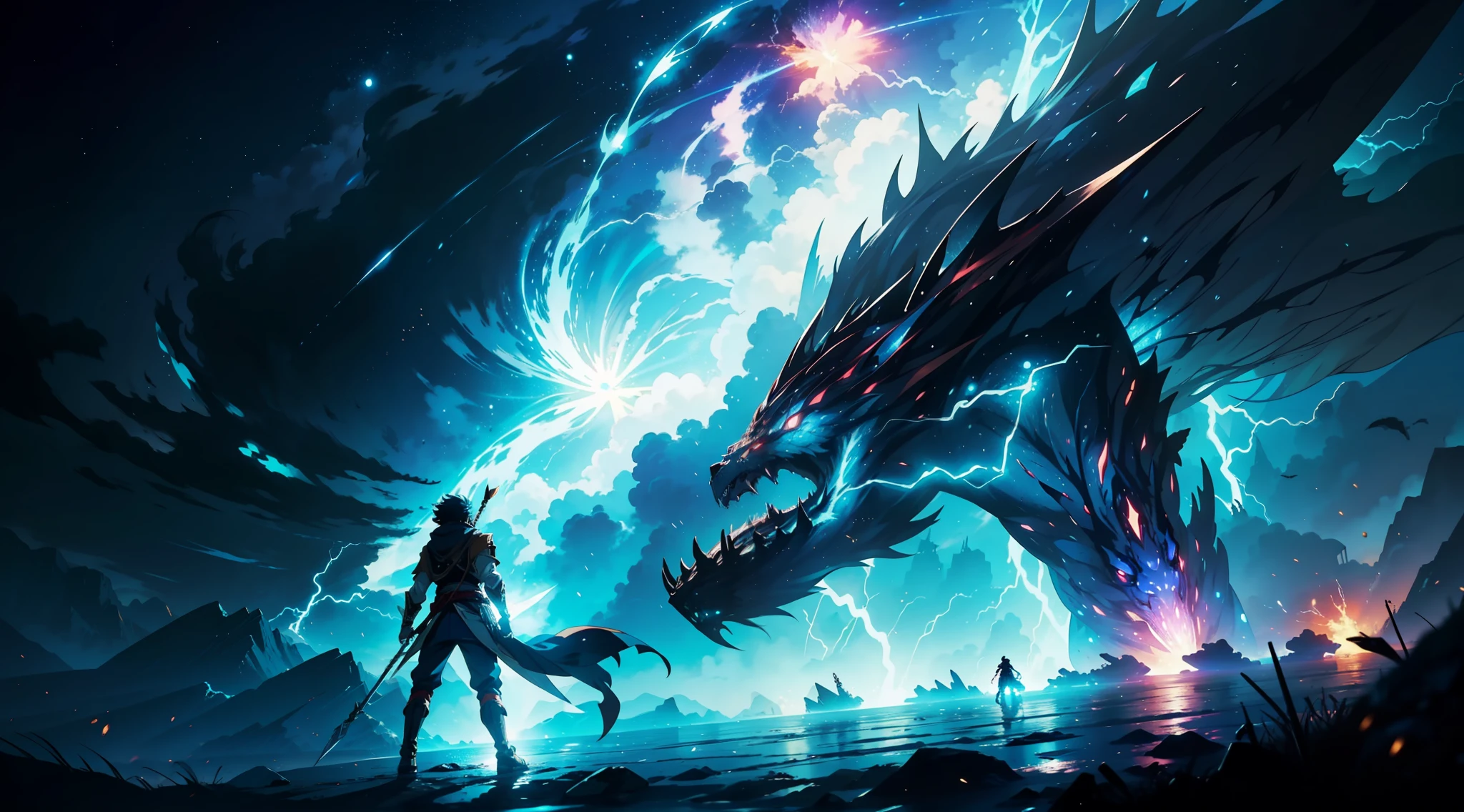 The anime begins with our protagonist, a young man with teleportation skills, discovering his power and learning to control it. He is a fearless warrior in search of adventures and challenges. The story unfolds in a fantasy world full of magical creatures and powerful beings. Throughout the plot, our hero faces powerful and dangerous enemies, but finds loyal allies who help him on his journey. Together, they face epic battles and challenges that test their skills and their courage. The anime's animation is stunning, with vibrant colors, detailed backdrops, and fluid movements. The visual effects are breathtaking, with bursts of energy, lightning and other manifestations of magical power. In the end, our hero becomes a legendary warrior, respected by all and feared by his enemies. He is the protector of his homeland, ready to fight any threat that arises. This epic anime is a thrilling adventure that keeps the viewer stuck until the end.
