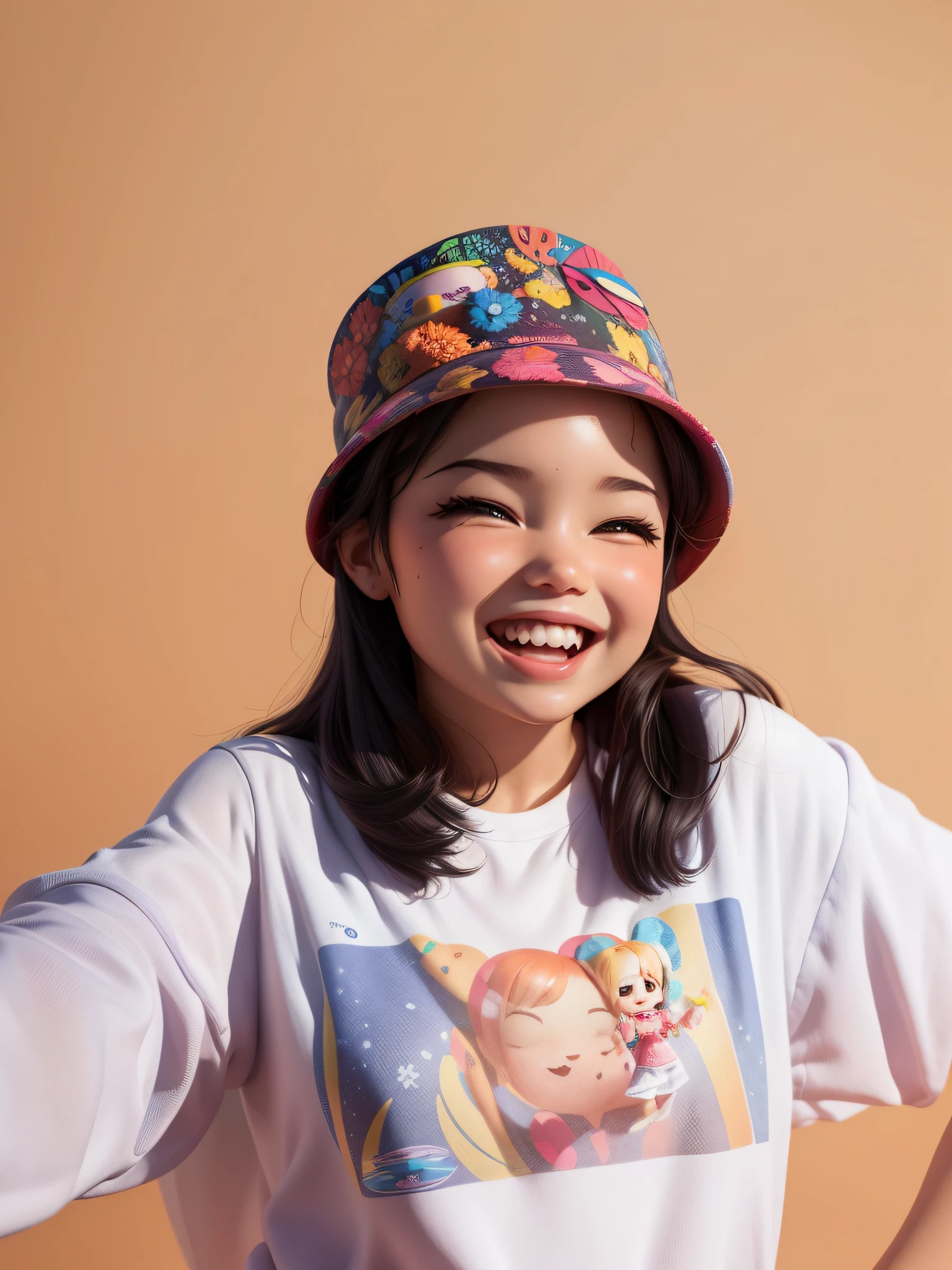(Bright and lively Disney Pixar style)+, (cute girl), (energetic and lively atmosphere), (bright and dynamic colors), (similar to the one in the photo), (realistic )