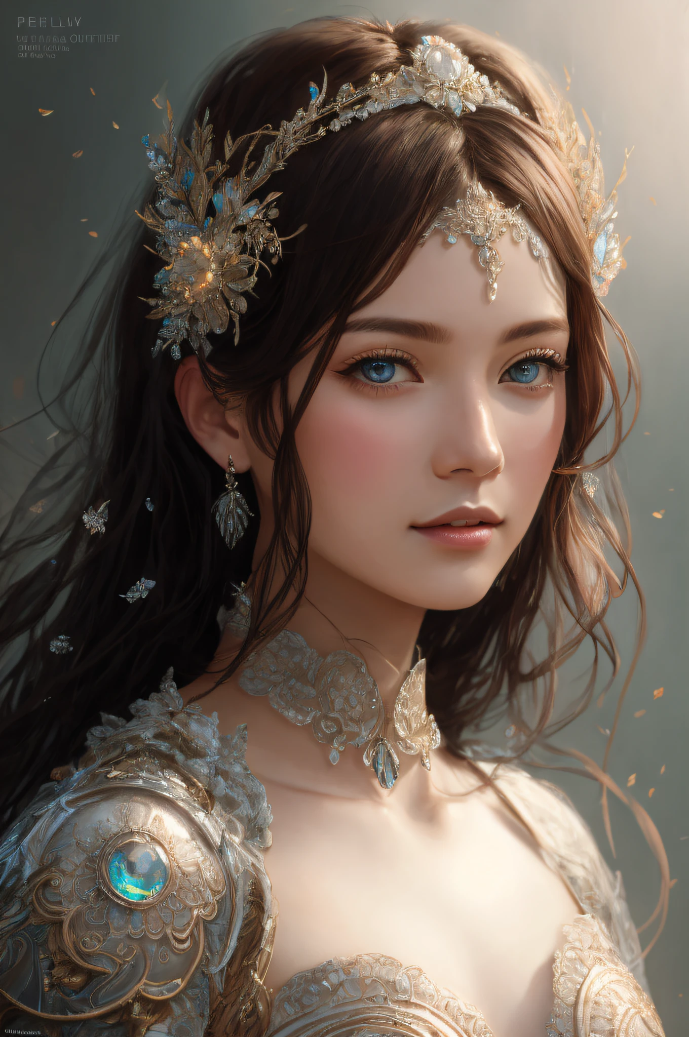 light red mouth, charming