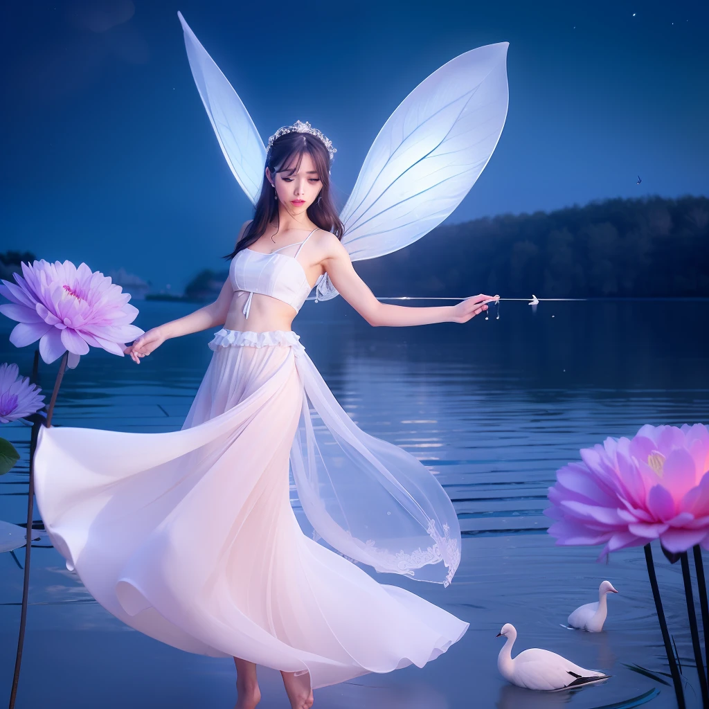 1. Elegant petals
2. Poetic soft light
3. Dream curve
4. Water shadow ripples
5. Cranes inhabit
6. The first appearance of morning dew
7. Flowing skirt
8. Dark incense shadows
9. The sky is full of sunshine
10. Dream fairies