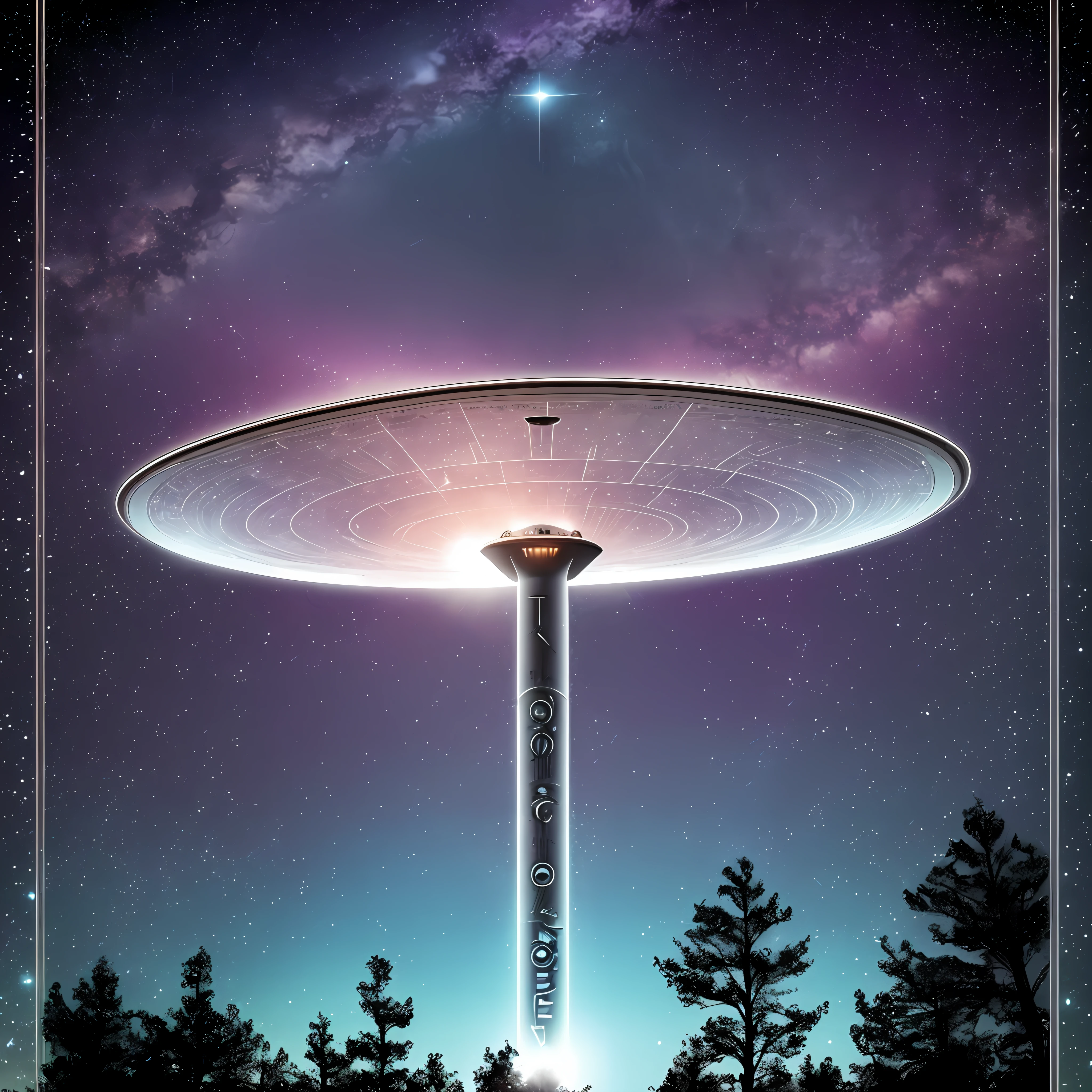 the words (TALK OF ET), an extraterrestrial, a UFO --auto --s2