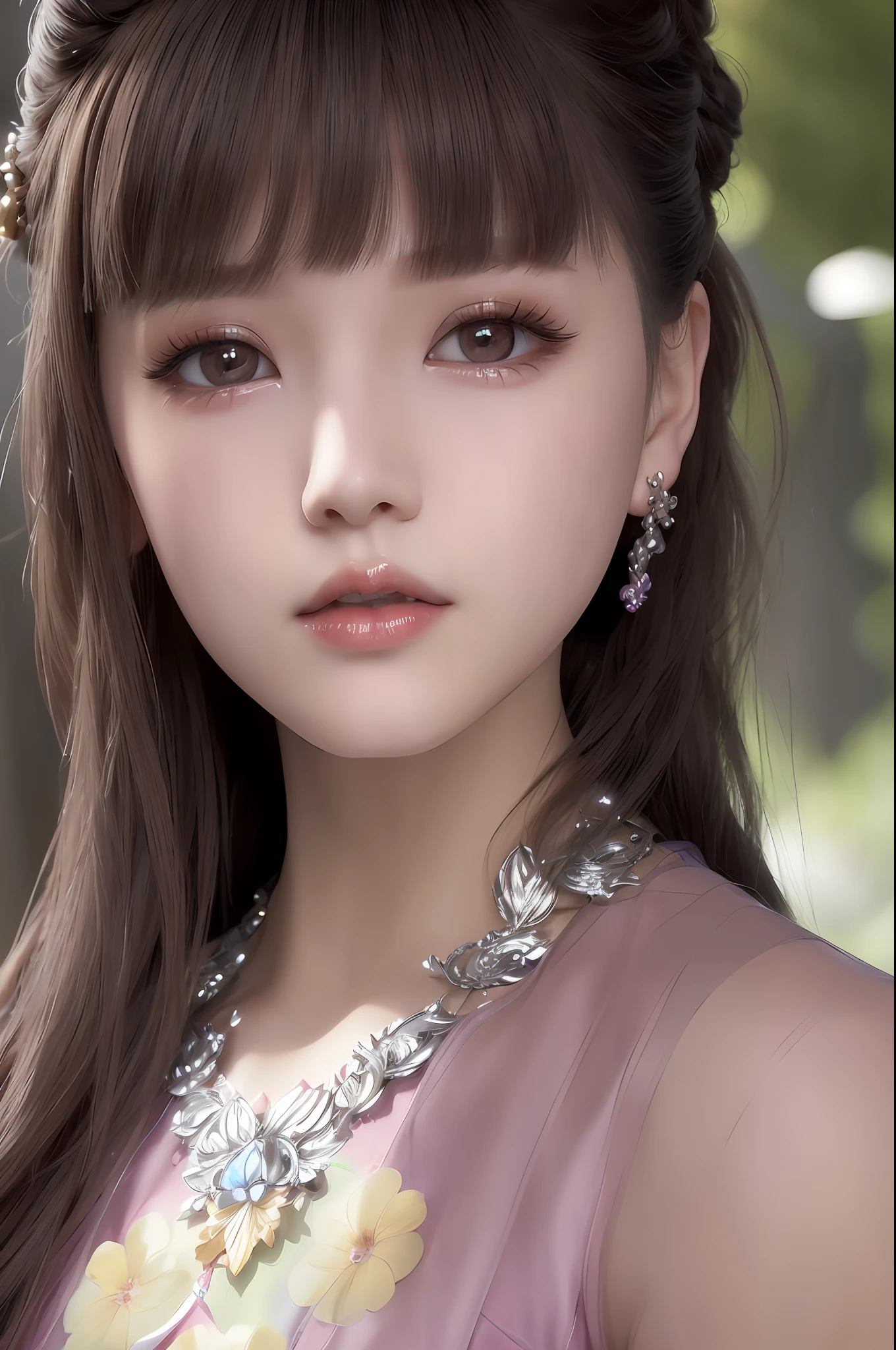 (Photo: 1.2),((Photorealistic: 1.4))Best quality, hanbok, masterpiece, illustration, very delicate and beautiful, very detailed, CG, unity, 8k wallpaper, amazing, fine detail, masterpiece, best quality, official art, highly detailed CG Unity 8k wallpaper, absurd, unbelievably absurd, huge file size, very detailed, high resolution, very detailed, beautiful detailed girl, very detailed eyes and face, beautiful detailed eyes,  Light on the face, cinematic lighting, full body, full body shot, 1 girl, transparent, outdoor,