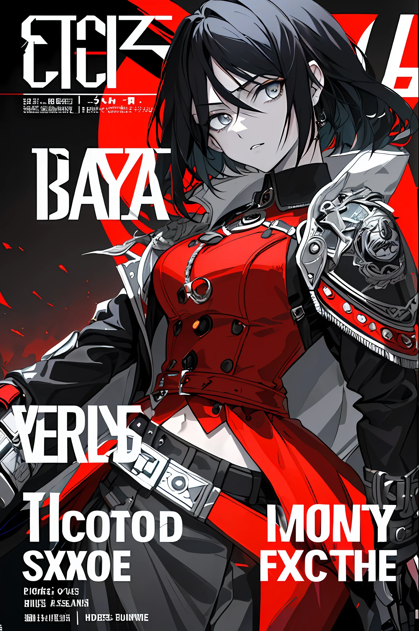 ((((dramatic))), (((gritty))), (((intense))) film poster featuring a young woman as the central character. She stands confidently in the center of the poster, wearing a stylish and edgy outfit, with a determined expression on her face. The background is dark and gritty, with a sense of danger and intensity. The text is bold and attention-grabbing, with a catchy tagline that adds to the overall feeling of drama and excitement. The color palette is mainly dark with splashes of vibrant colors, giving the poster a dynamic and visually striking appearance,tachi-e
(magazine:1.3), (cover-style:1.3), fashionable, woman, vibrant, outfit, posing, front, colorful, dynamic, background, elements, confident, expression, holding, statement, accessory, majestic, coiled, around, touch, scene, text, cover, bold, attention-grabbing, title, stylish, font, catchy, headline, larger, striking, modern, trendy, focus, fashion,