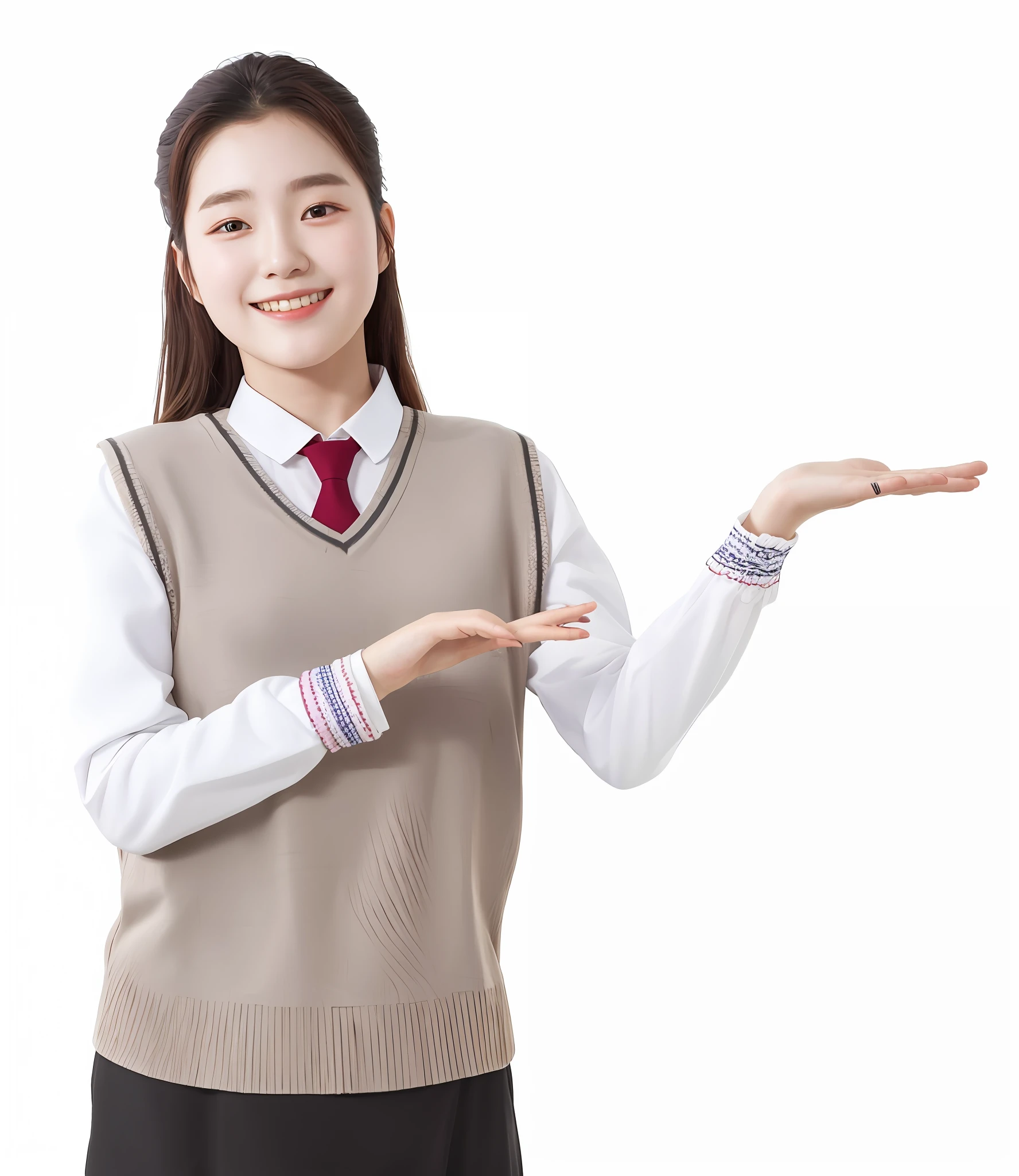 high resolution, 12 years old, young lovely korean face, cute young woman, portrait of korean female idol, just change the face