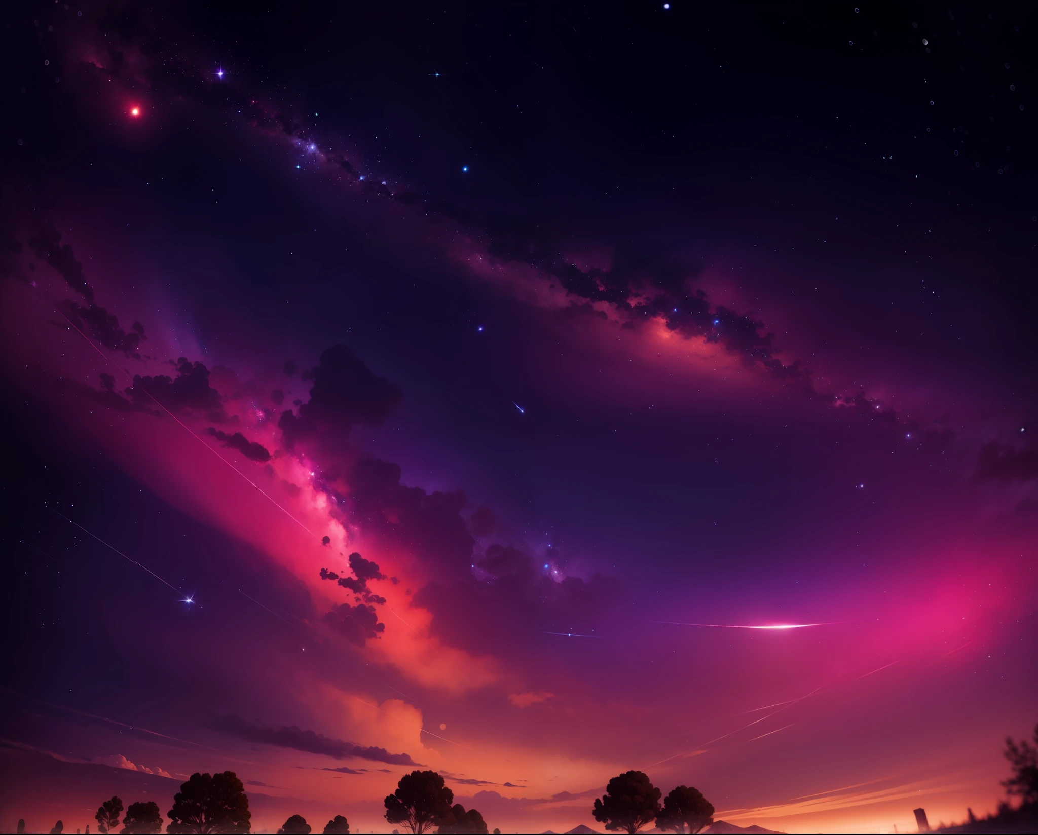 night sky ,