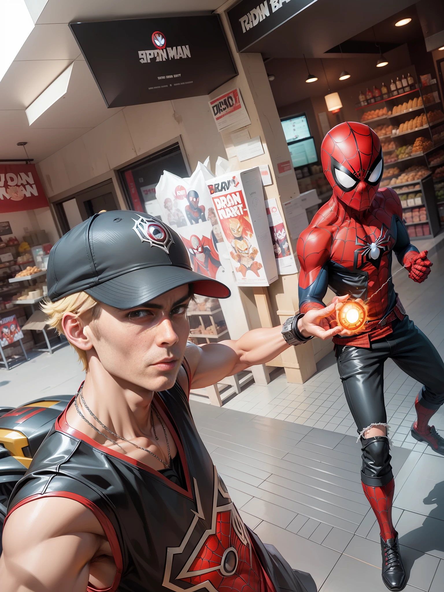 Spider-Man Iron Man Ghost Rider Ben 10 Watch Naruto Boruto karma
