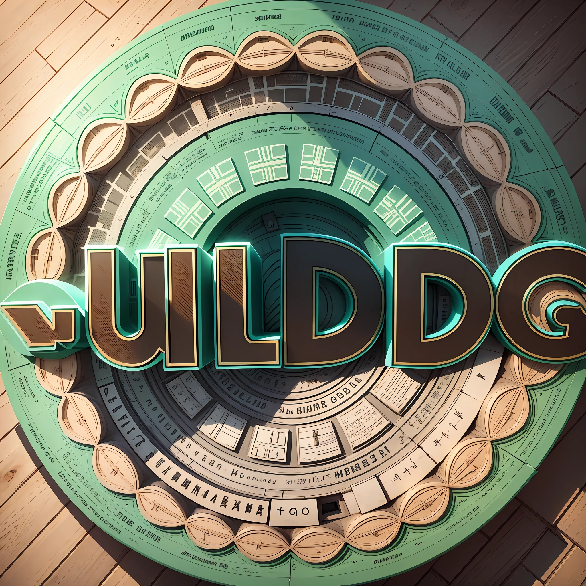 USE THE TEXT QUILDING TO GENERATE A LOGO RELATED TO BUILDING MATERIALS --auto --s2