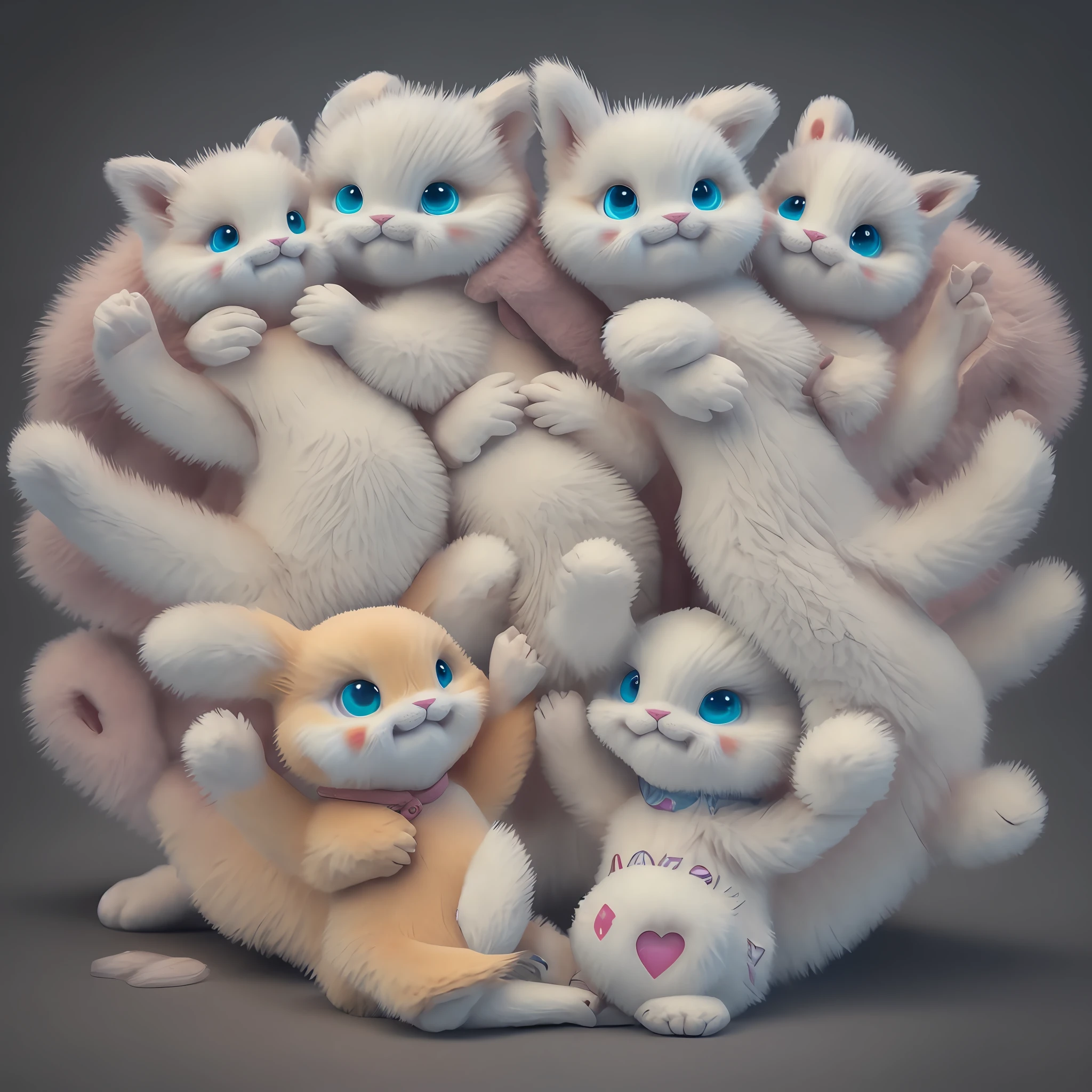(NSFW: 1.5), Pokemon (creatures), small, lying flat, hands raised for hugs, belly up, legs slightly bent and open, well-behaved and cute, furry --auto --s2