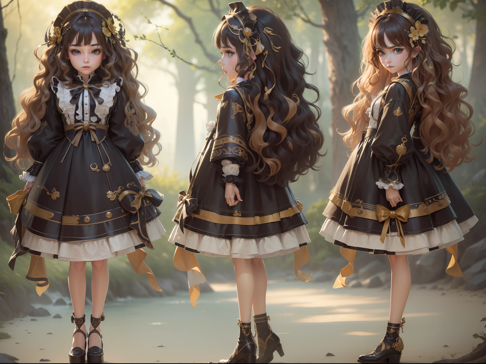 (Best Quality, Masterpiece, High Resolution, Ultra-Realistic Depiction), Stylish Hair: 1.3, Expressive Eyes, Distinctive Clothing, Unique Accessories, It has a strong character personality and temperament, and can highlight the charm of the character, the very rich environmental atmosphere, the flexible scenery and dynamic angle shooting, further highlight the unique charm of the character.