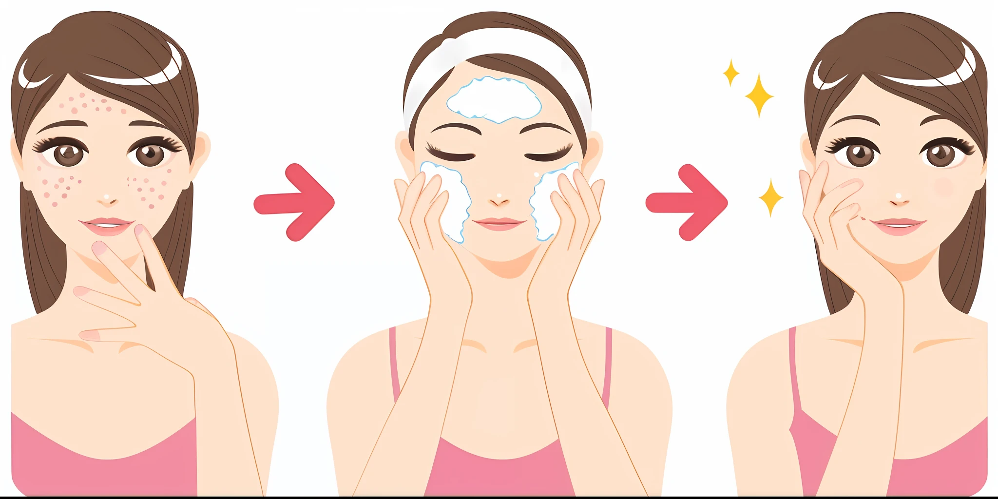a woman with acne and pimples on her face, clean face and body skin, bubbling skin, peeling face skin, clean face, skin care, facial, skincare, perfect facial symettry, clear clean face, oily skin, glowing skin face, smooth glowing skin, clean and clear face, clean clear face, clear smooth face, facial beauty, face