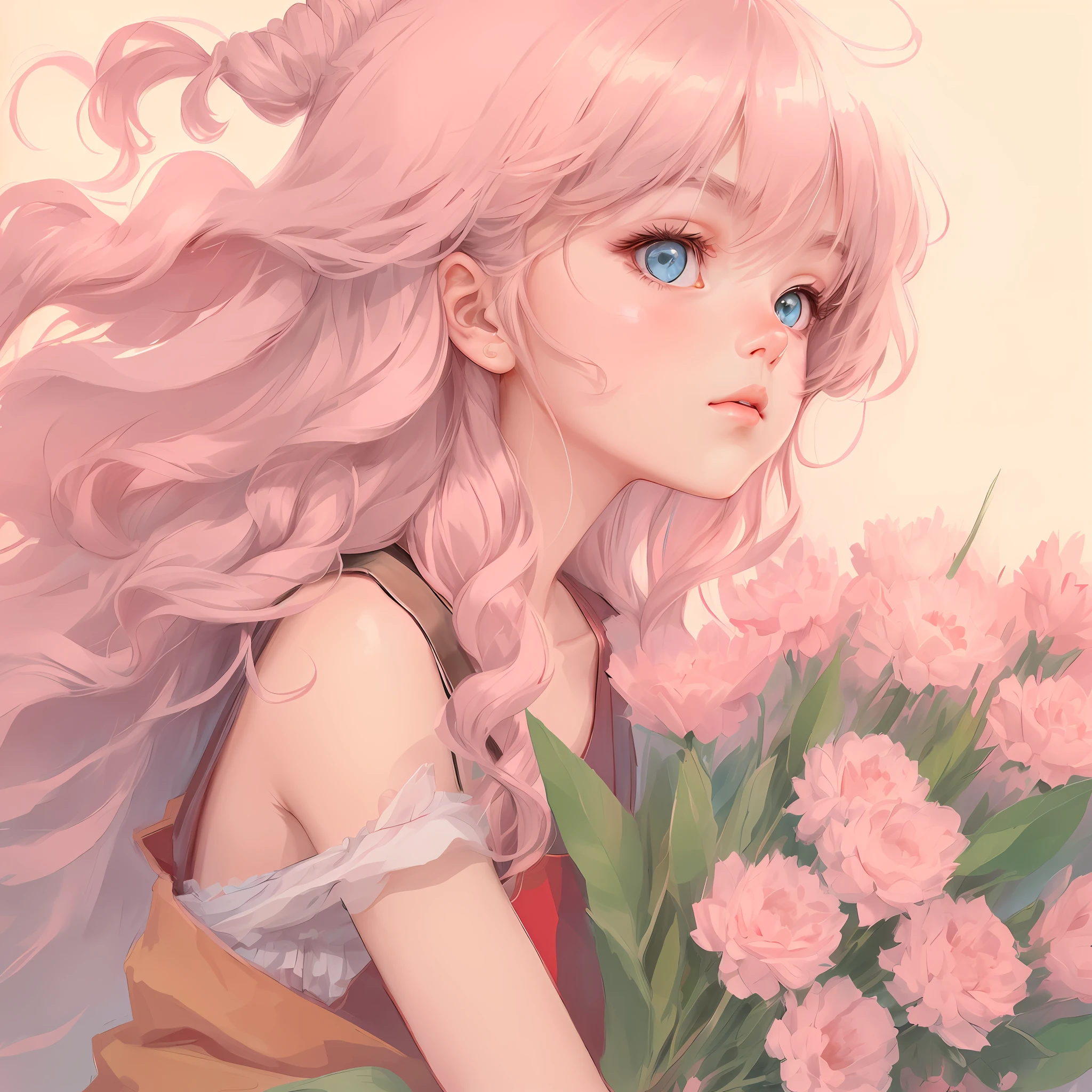 1girl, extreme + stunning + meticulous_face, extreme + absolutely beautiful + meticulous_eyes, upper body, close-up, white background, sketch, solid color, portrait, childish painting style, Miyazaki, exquisite details,