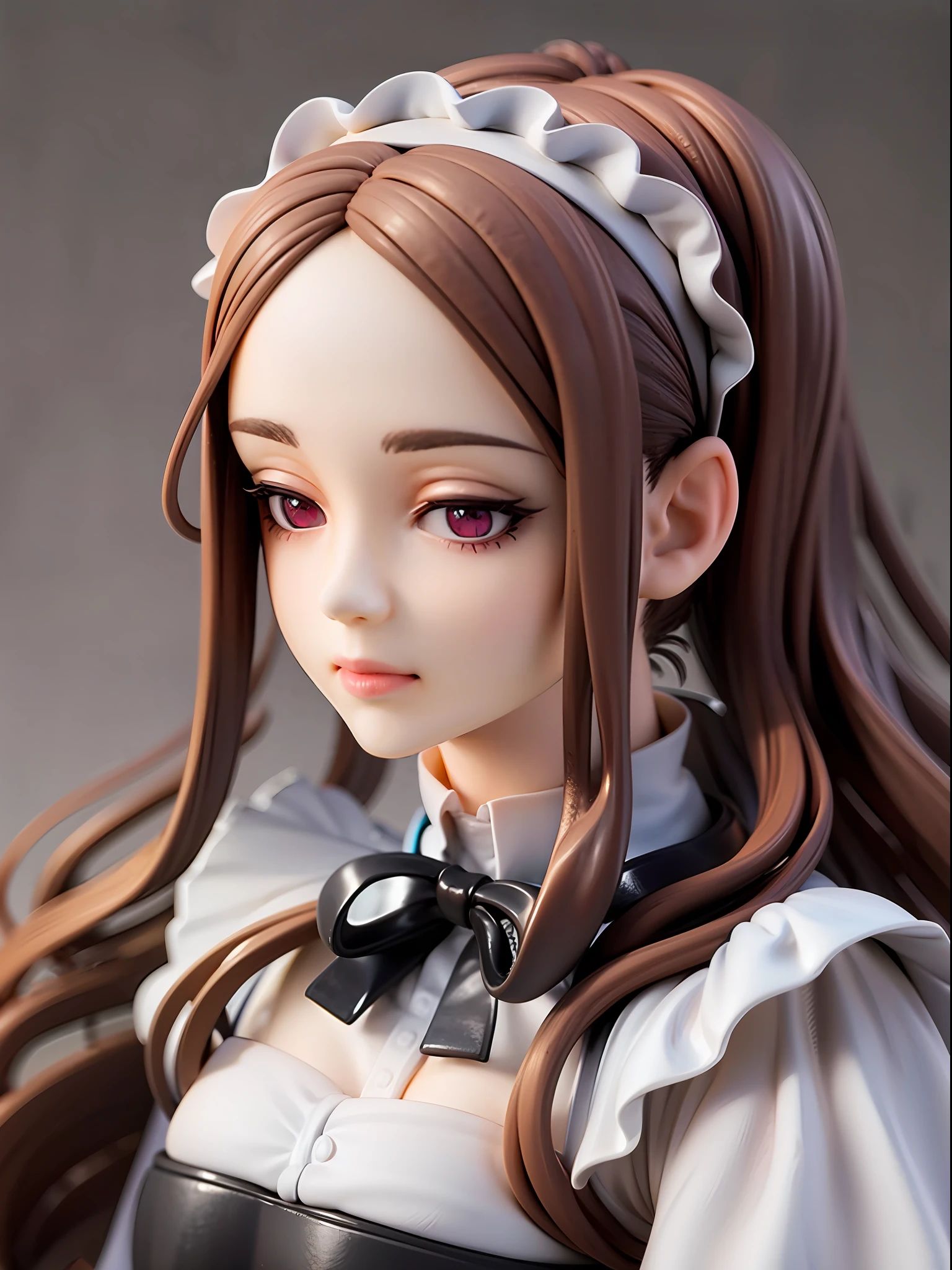 masterpiece, best quality, high resolution, officialart, Beautiful portrait of victorian
maid, victorian, pale light, dark fantasy, upper body, solo girl, realistic, forehead, detailed background, detailed eye, victorian maid cloth, indoor, on water, sleeping, ophelia,