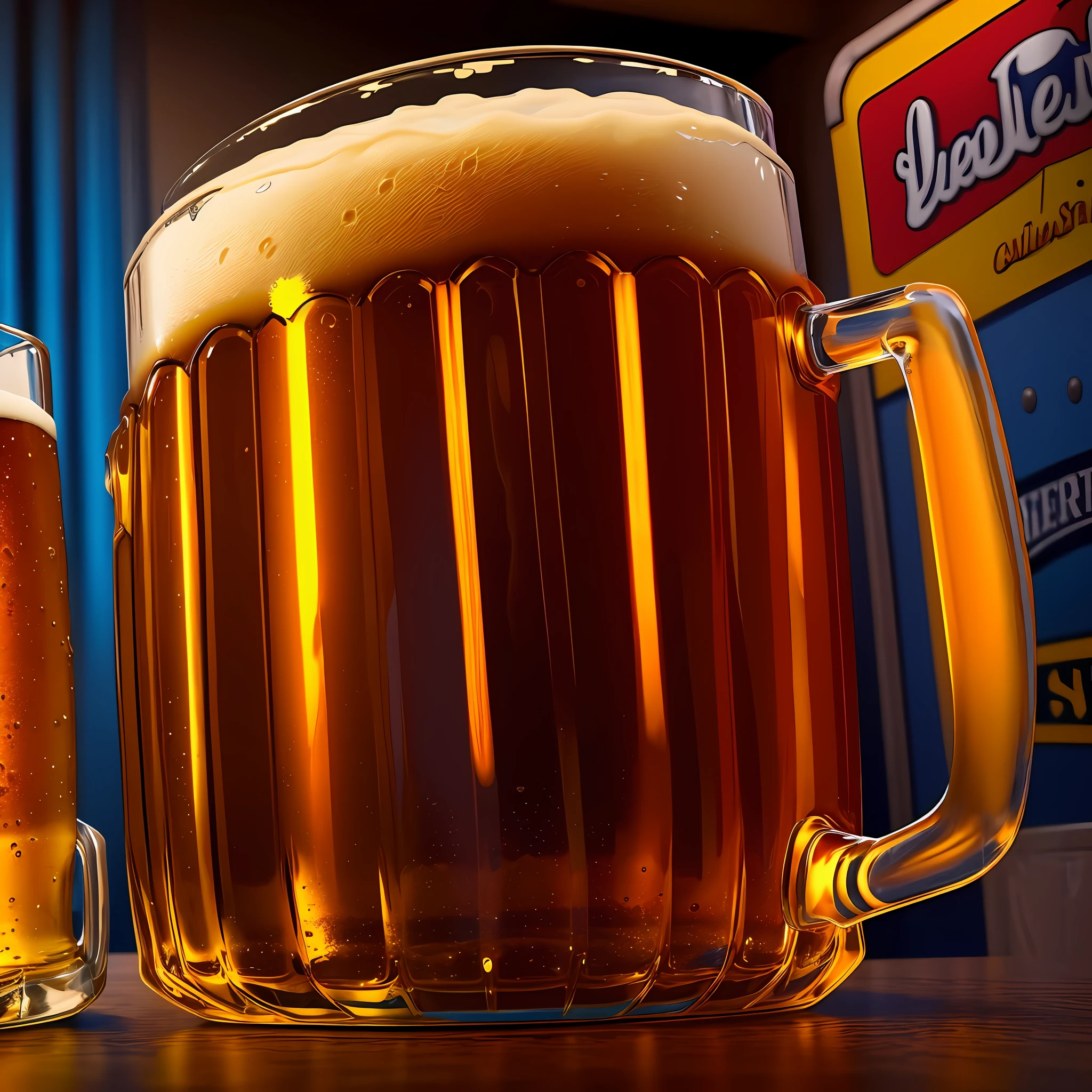 Simpson drinking beer ultra hd realistic cinematic professional