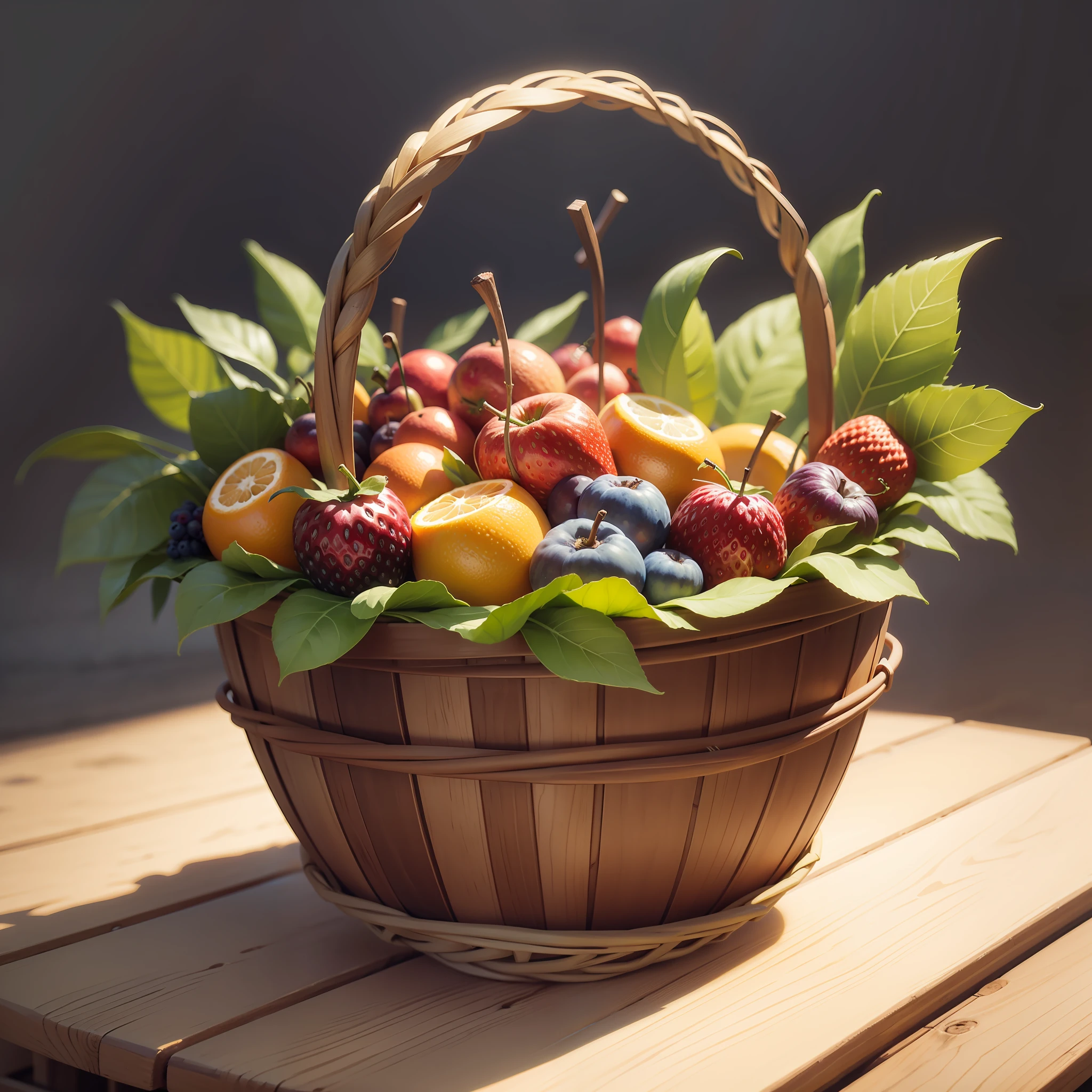 basket with fruit, --auto --s2