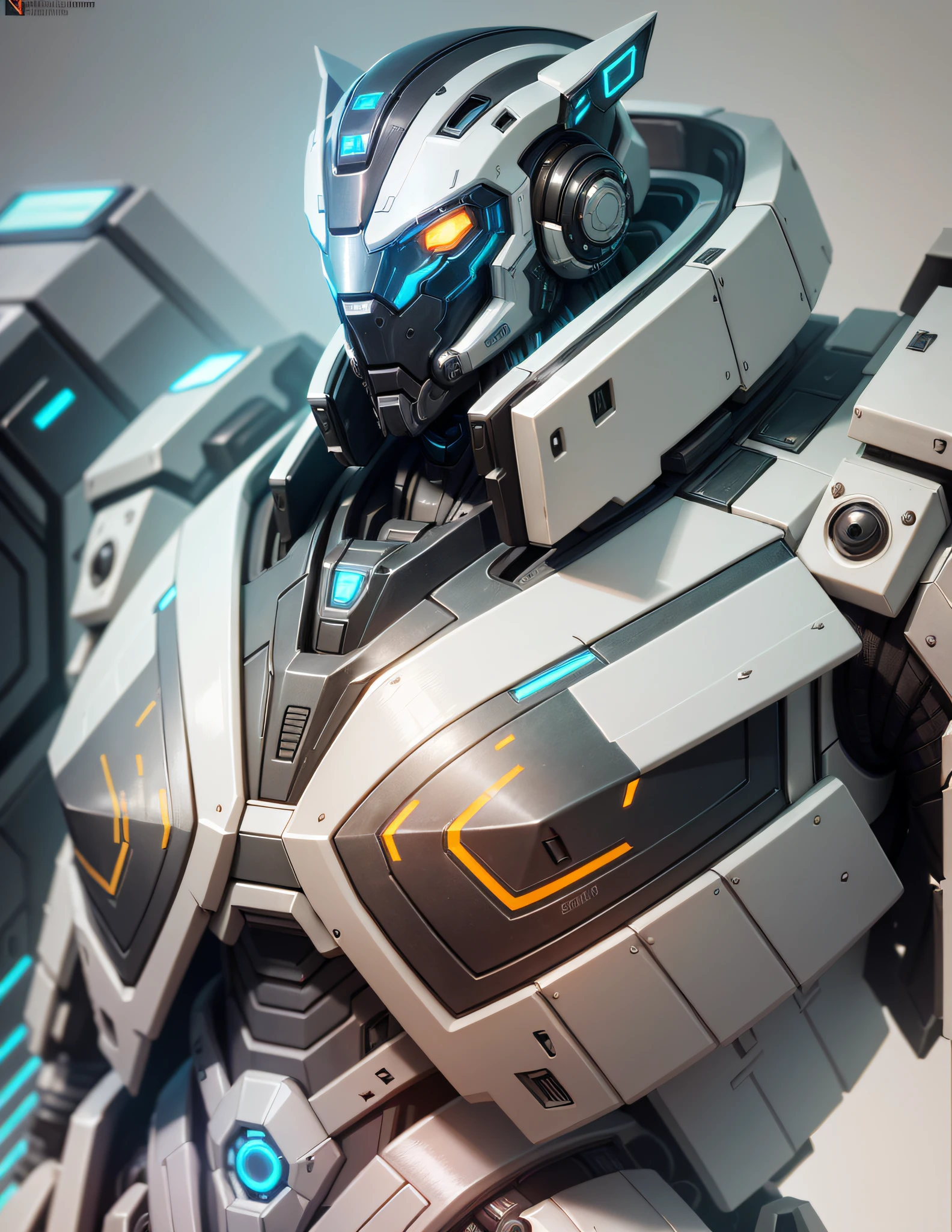 Anthropomorphic cyberpunk, cyborgs, mecha animals, medical mech dogs, carakal robots, beautiful robot character design, mecha, warframe art, (gentleman:1.4), gorgeous noble, top hat, fine character details, (luxury: 1.2), elegant, (extremely detailed: 1.2), high quality character design, long beard, high detail iconic characters, 3D, futuristic sci-fi --auto --s2