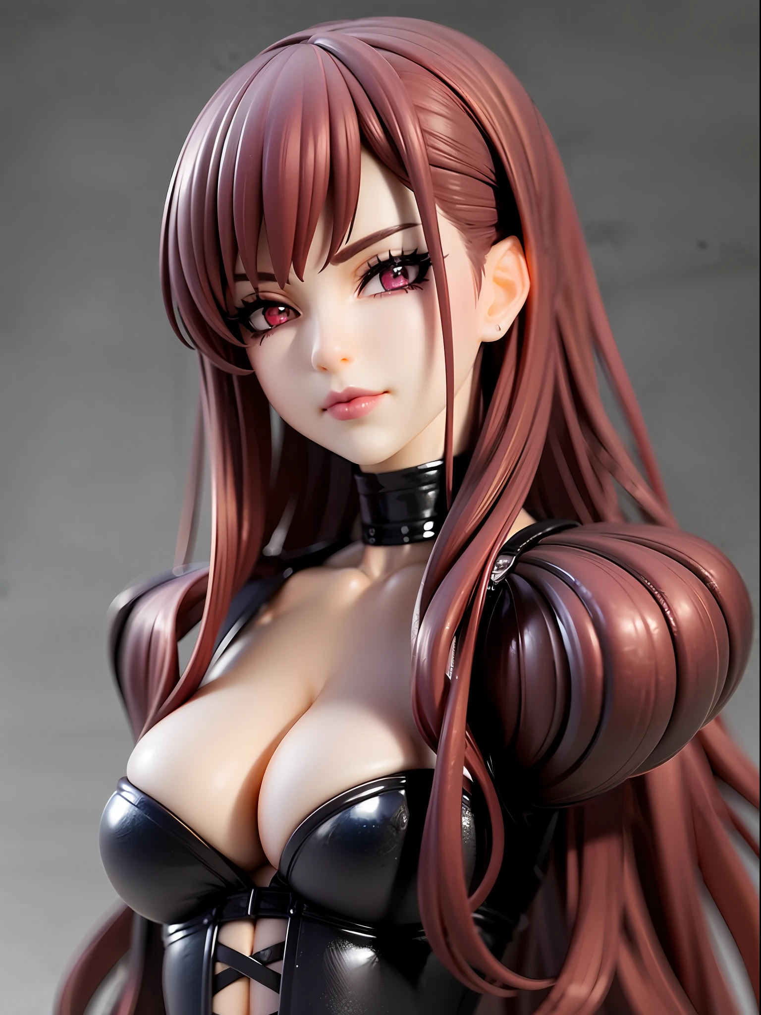 highres, ultra detailed, (ung beautiful girl, solo:1.1),gothic style, dark clothing, black lace, corsets, velvet, chokers, dramatic makeup, brooding accessories, mysterious aura