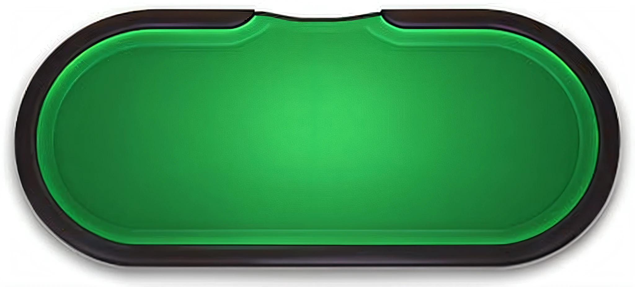 Blue poker table with black edge, gradient blue, blue table. Blue table. --auto --s2