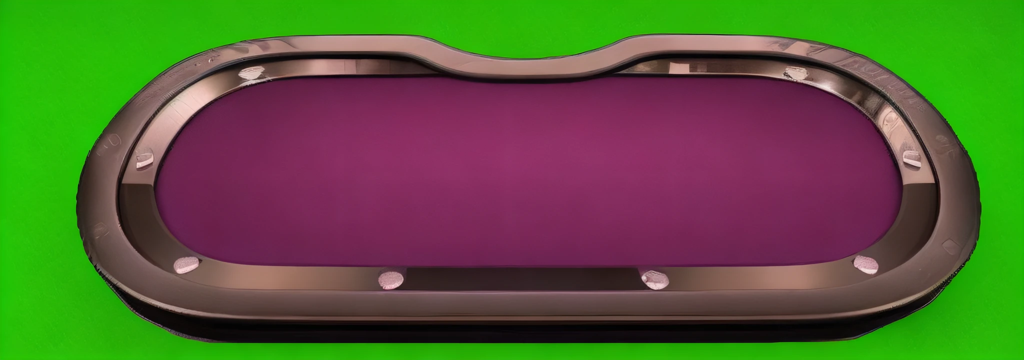 a close up of a purple poker table with a green background, smooth fuschia skin, green screen background, purple volumetric lighting, black purple studio background, fuschia skin, rim lights purple and green, bright fuchsia skin, background(solid), fuchsia skin, game overlay, purple filter, chroma green background, purple and green colors --auto --s2