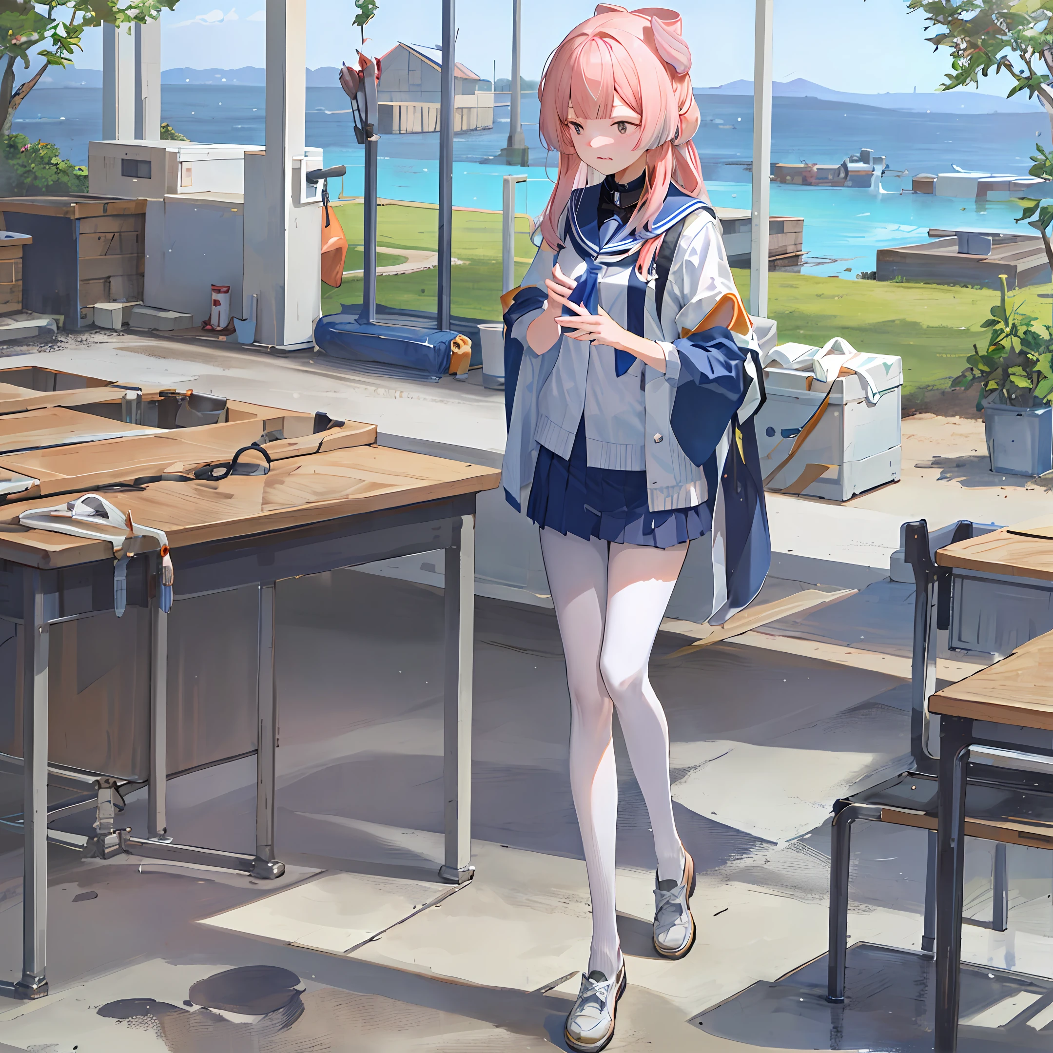 June 7, 10:15 a.m. 
  
Time and space began to freeze, and everyone else paused except me. 
  
Look around. 
  
The college entrance examination teacher still maintains a bored yawning posture. 
  
The person next to me was still there biting his pen and meditating.