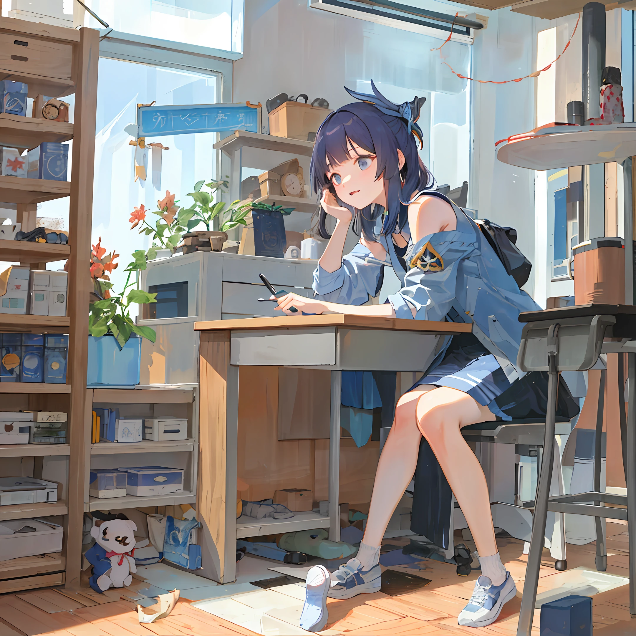 June 7, 10:15 a.m.
Time and space began to freeze, and everyone else paused except me.
Look around.
The college entrance examination teacher still maintains a bored yawning posture.
The person next to me was still there biting his pen and meditating.