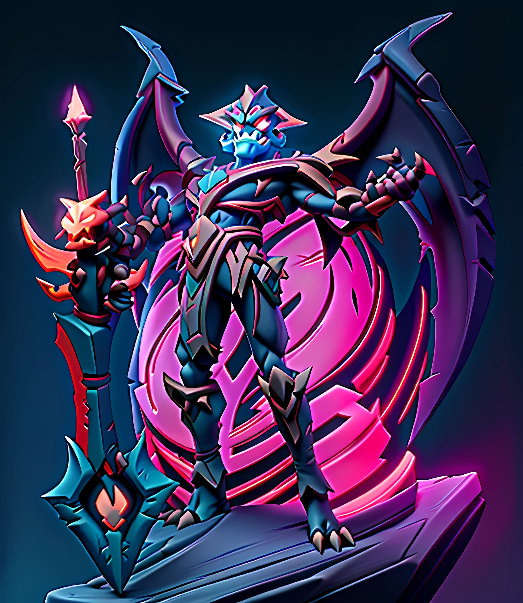 Close-up of demonic creature with glowing face, demon soul concept art, hero from Dota 2, dota 2 concept art, Dota character, genie man, demon man, human genie man, demon hybrid, muscular humanoid demon balrog, Dota 2 hero, demon lord, noble demon character design, male demon painted in zbrush, demon armor, red theme