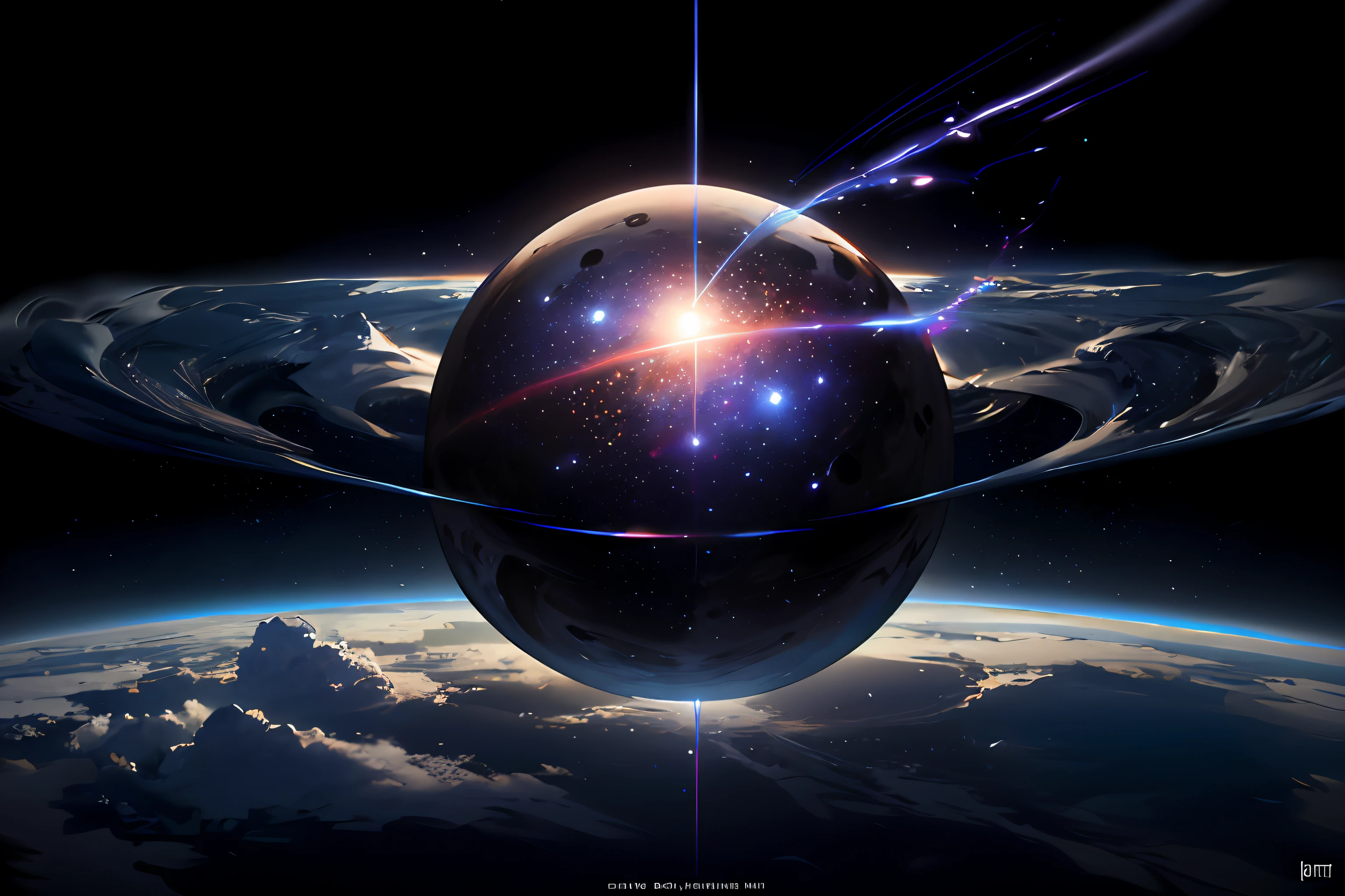 the moment of creation of the universe,8k,hyper realistic,-