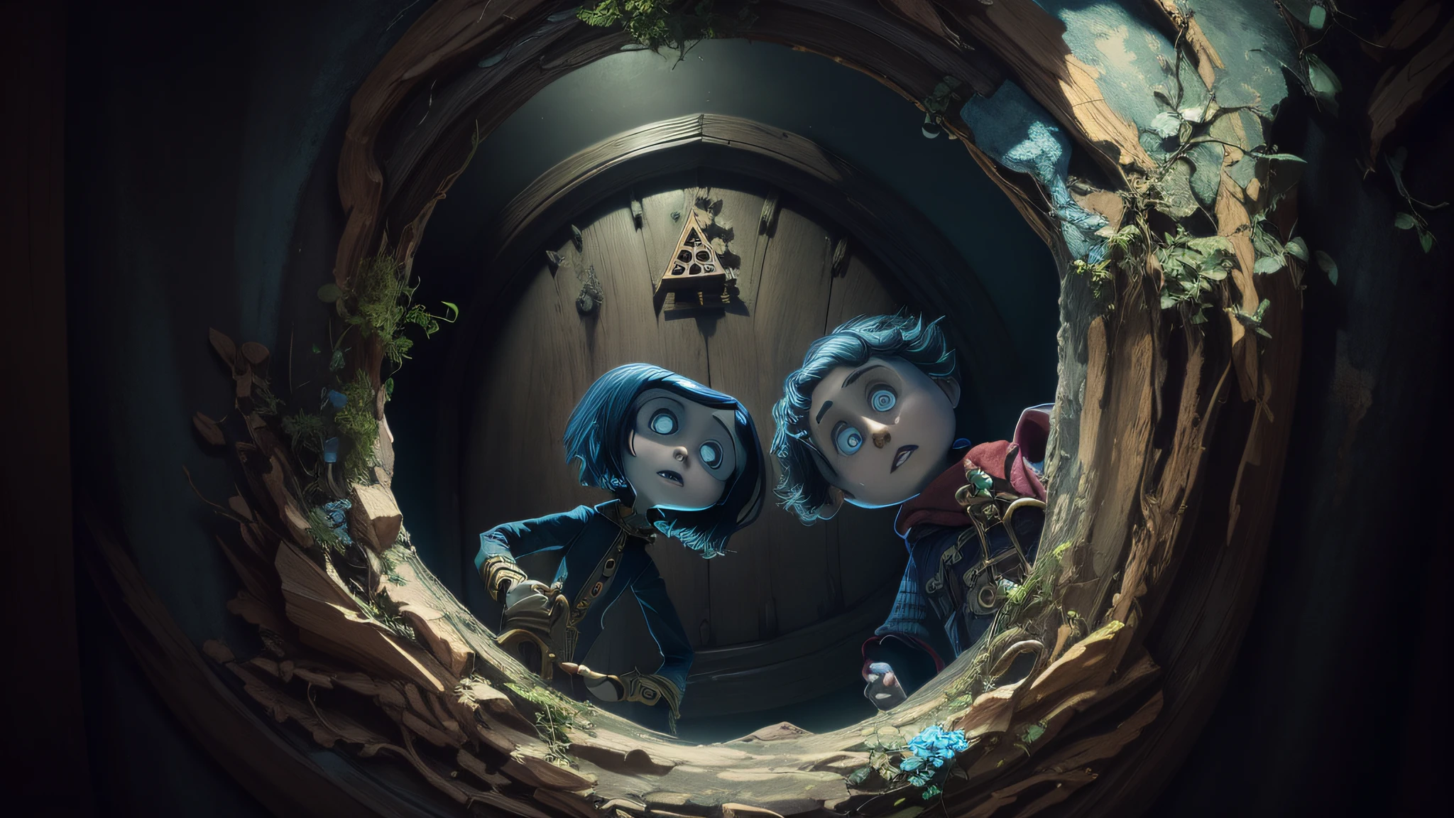coraline 2, movie, trailer, poster, secret door, well, secret key --auto --s2
