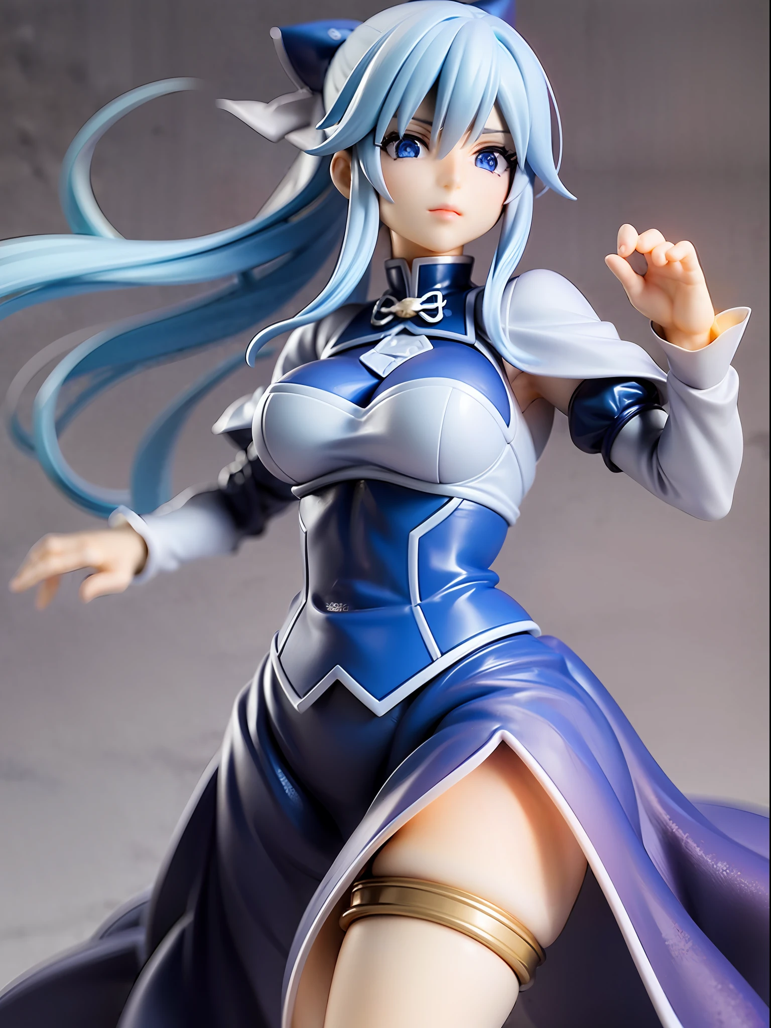 anime character dressed in blue and white dress with blue hair, artoria pendragon, fate / stay night, anime style like fate/stay night, fate stay night, fate grand order, visual novel sprite, female protagonist 👀 :8, fate zero, fate/zero, ufotable art style, beatrice blue, cushart krenz key art feminine