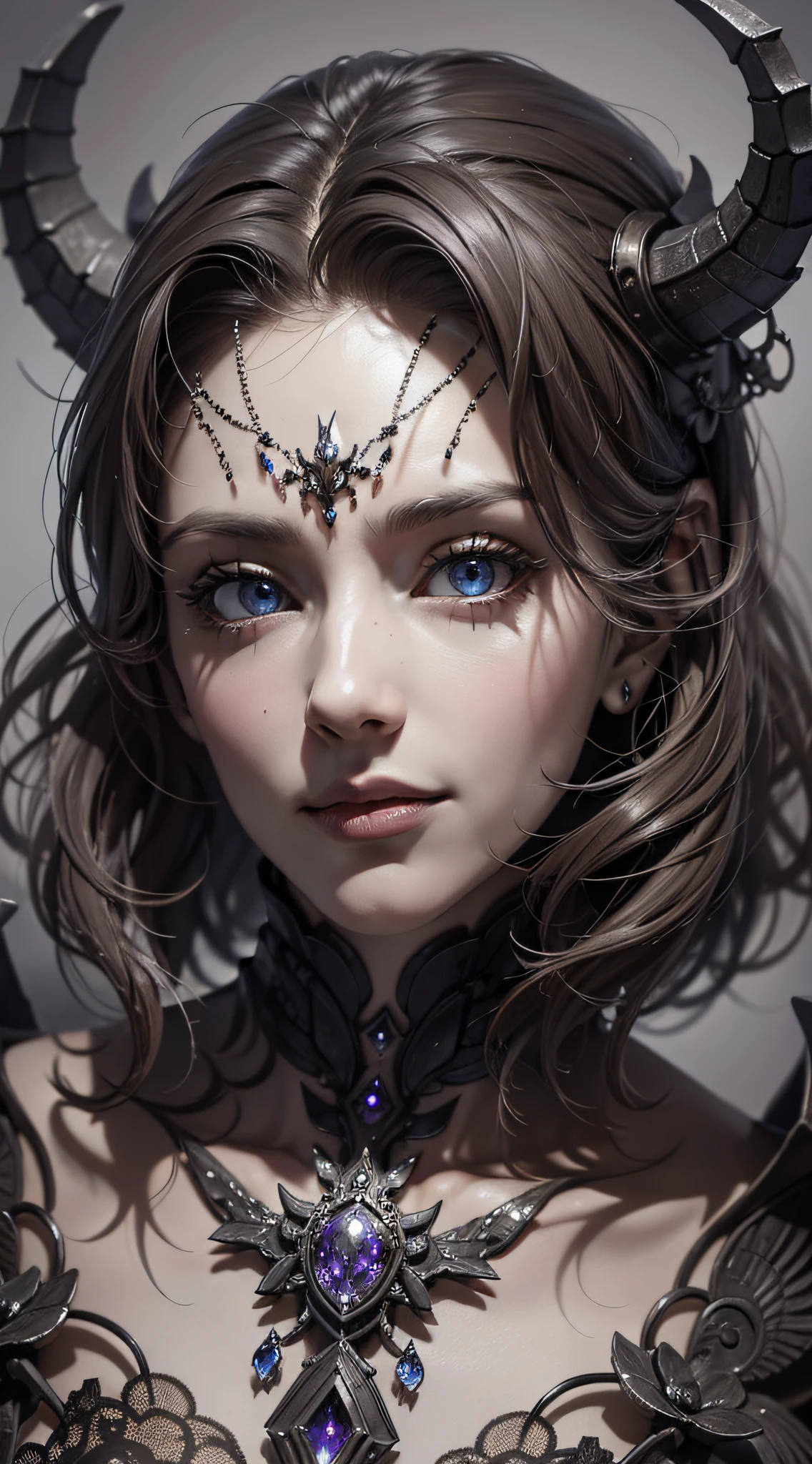 (very detailed 8k wallpaper), medium shot of a terrifying necromancer, intricate, high detail, dramatic