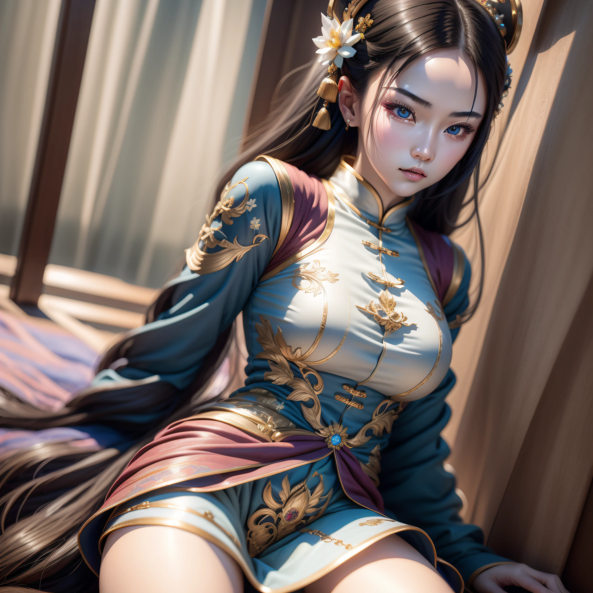 A Chinese girl, 18 years old, ((Realistic: 1.4)), white collar, tight suit, short skirt, professional wear, full body shot, detailed eyes, detailed facial features, (fashion hairstyle: 1.1) dynamic pose, simple background, double eyelids, (original photo: 1.2), best quality, masterpiece, illustration, extremely delicate beauty, extremely detailed, 8k wallpaper, amazing, fine details, masterpiece, best quality, official art, extremely detailed CG Unity 8k wallpaper, , super detailed, High resolution, extremely detailed, beautiful detailed girl, extremely detailed eyes and face, beautiful detailed eyes, movie lighting,