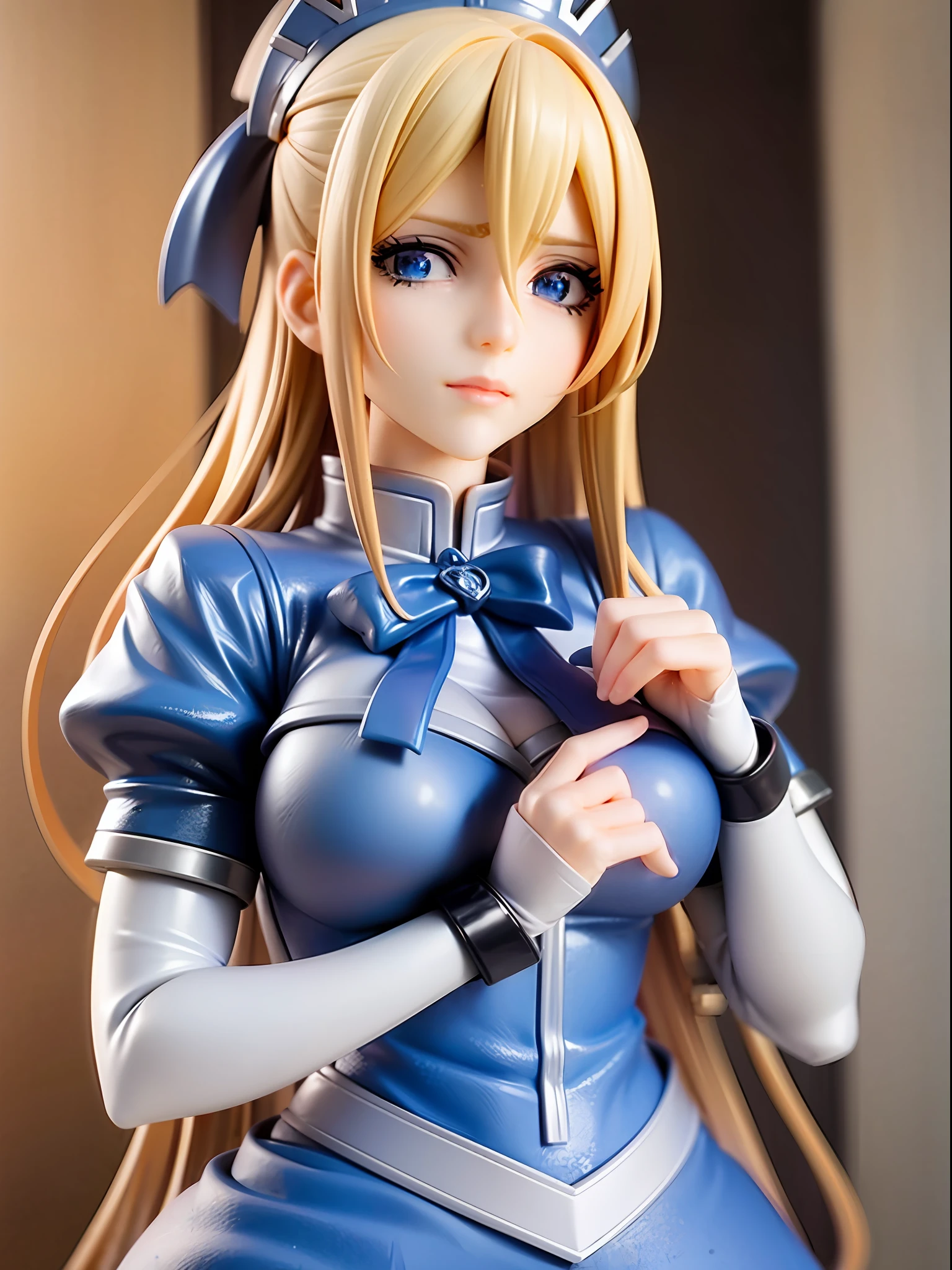 anime character dressed in blue and white dress/blond hair, artoria pendragon, fate / stay night, anime style like fate/stay night, fate stay night, fate grand order, visual novel sprite, female protagonist 👀 :8, fate zero, fate/zero, ufotable art style, beatrice blue, cushart krenz key art feminine
