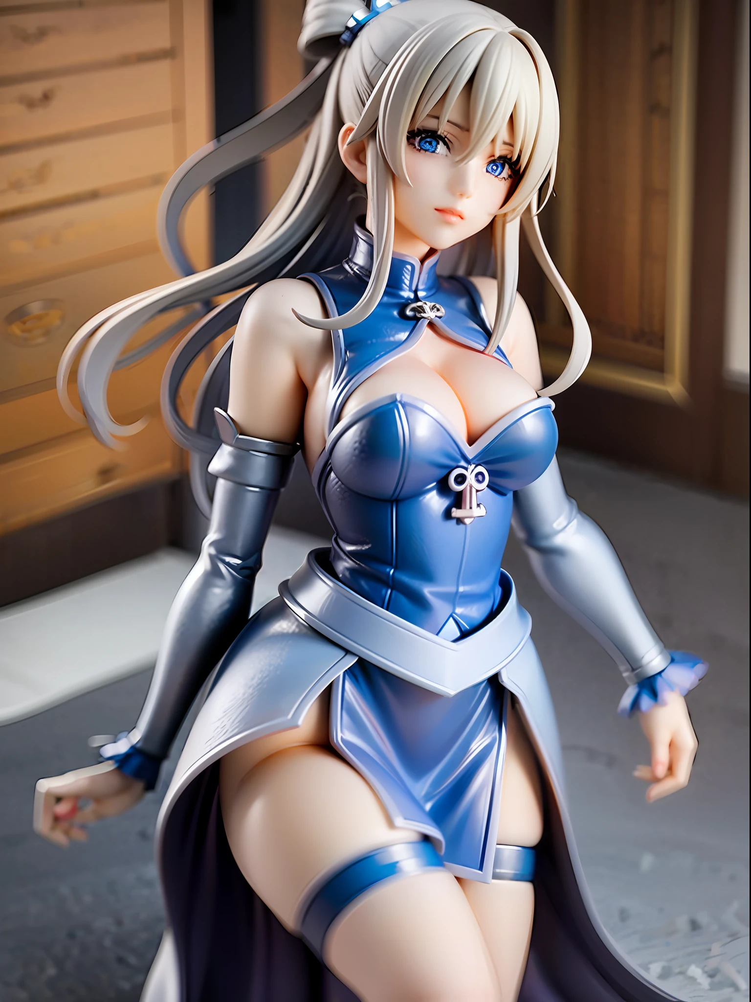 anime character dressed in blue and white dress/blond hair, artoria pendragon, fate / stay night, anime style like fate/stay night, fate stay night, fate grand order, visual novel sprite, female protagonist 👀 :8, fate zero, fate/zero, ufotable art style, beatrice blue, cushart krenz key art feminine