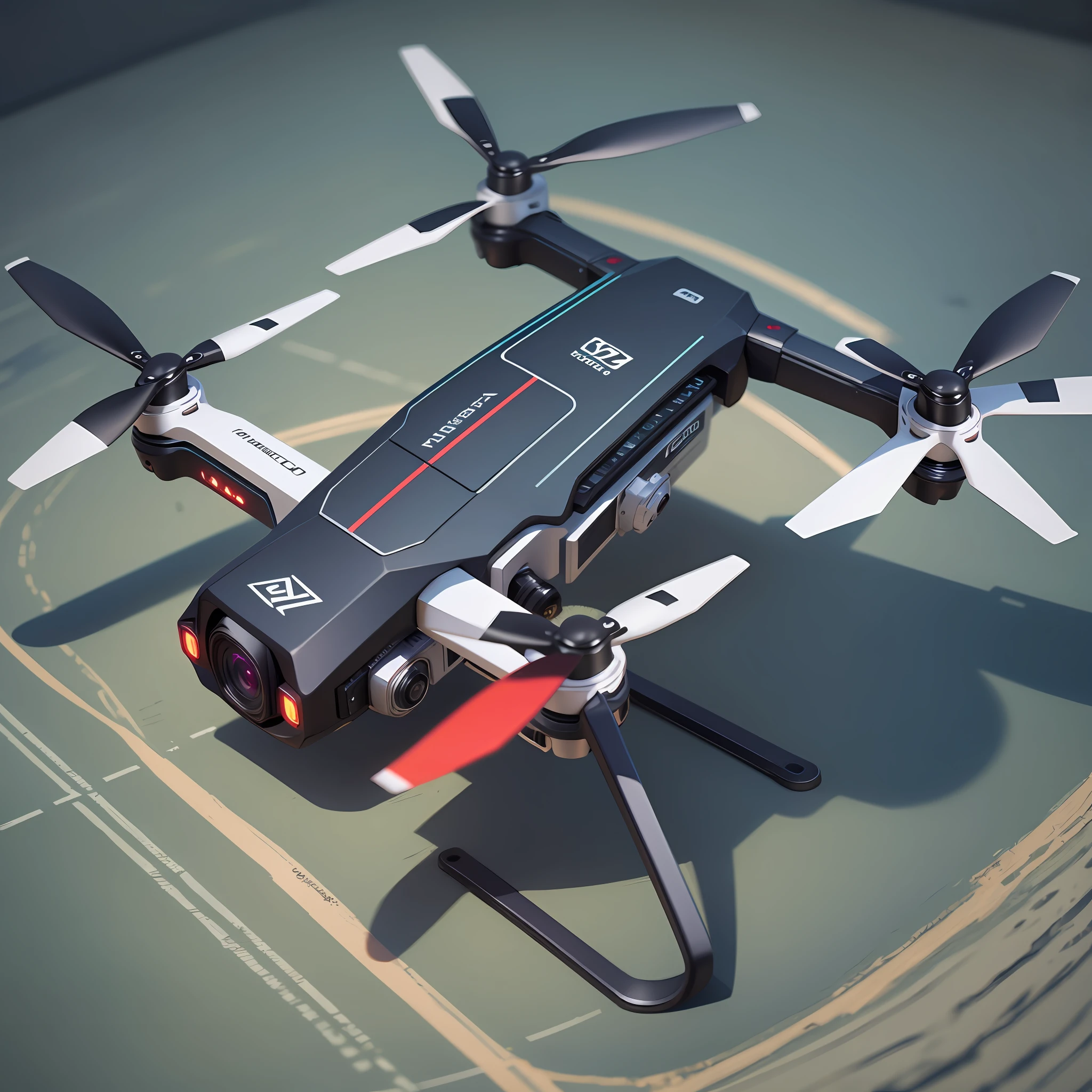 drone on the table, best quality, 4k, realistic --auto --s2