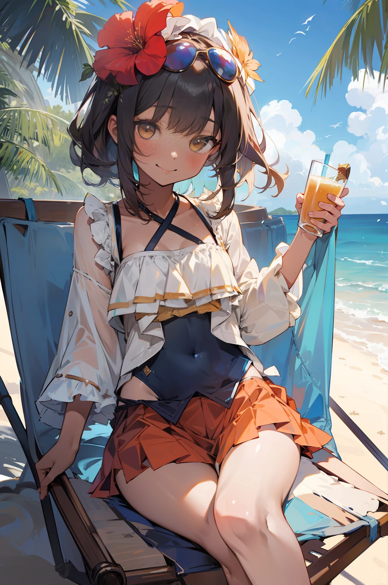 ruffled skirts, skirts,