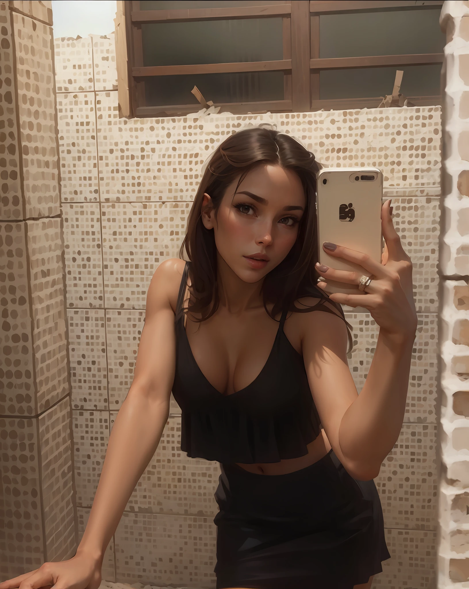 ((Best quality, 8k, Masterpiece :1.3)), A pretty woman with perfect figure :1.4, Slender abs :1.3,white lace, ((Dark brown hair, Big breasts :1.2)), Summer outfit, Lying on hammock, Hammock, At the beach:1.2, Highly detailed face and skin texture, Detailed eyes, Double eyelid, upskirt:1.5, underboob:1.5 --auto --s2