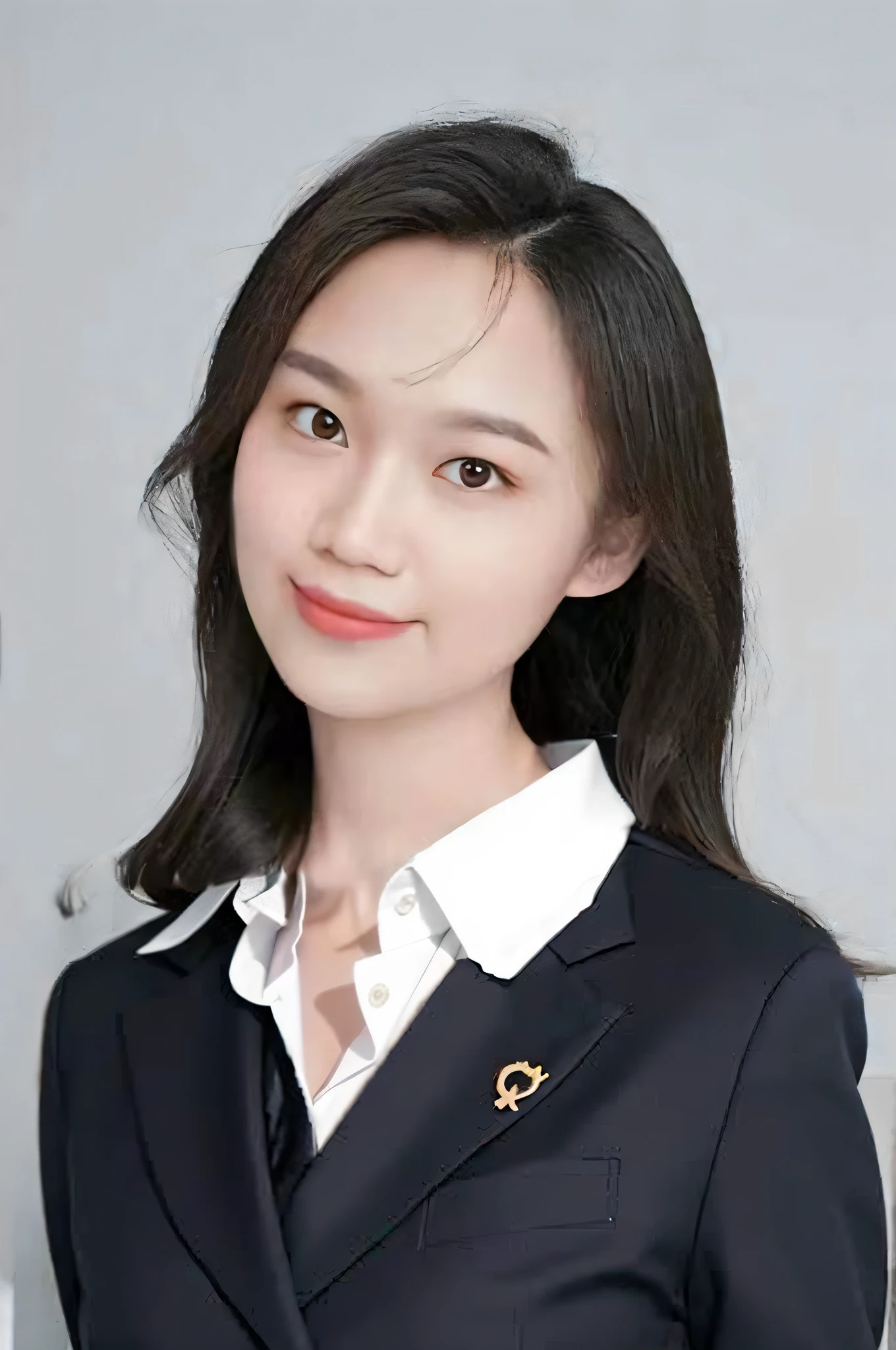 Workplace charm, black professional women's suit