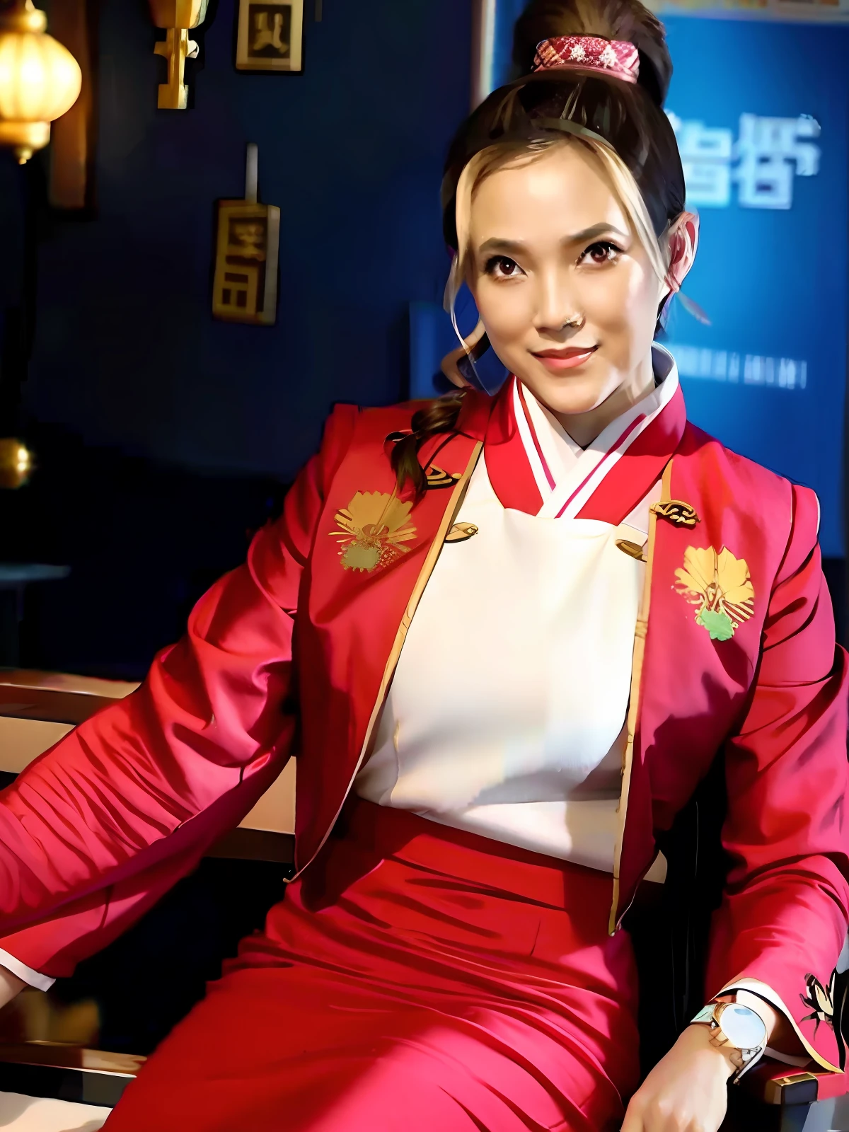 Han dynasty clothes pick up the plane