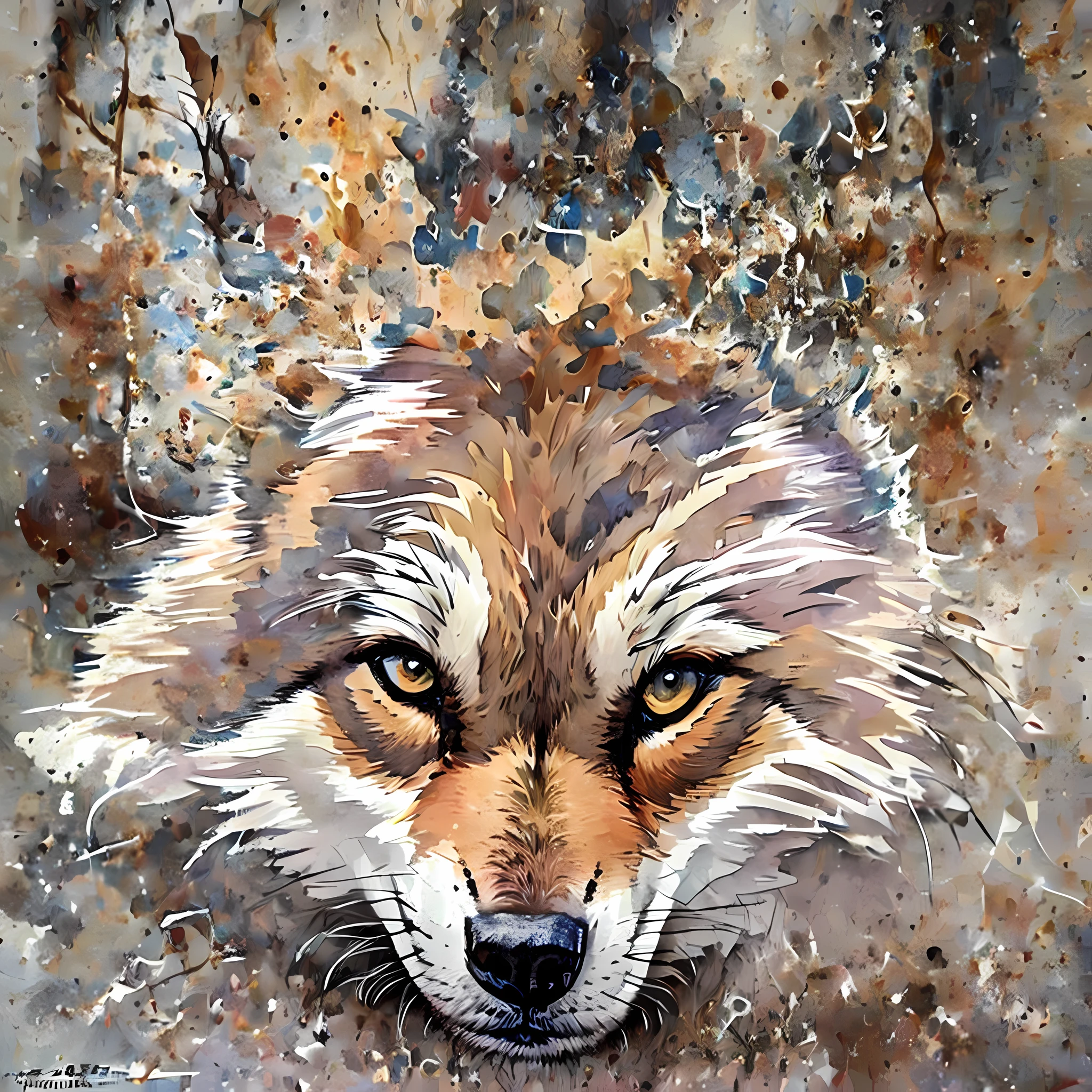 The wolf's fierce gaze swept the room, and subconsciously asked again --auto --s2