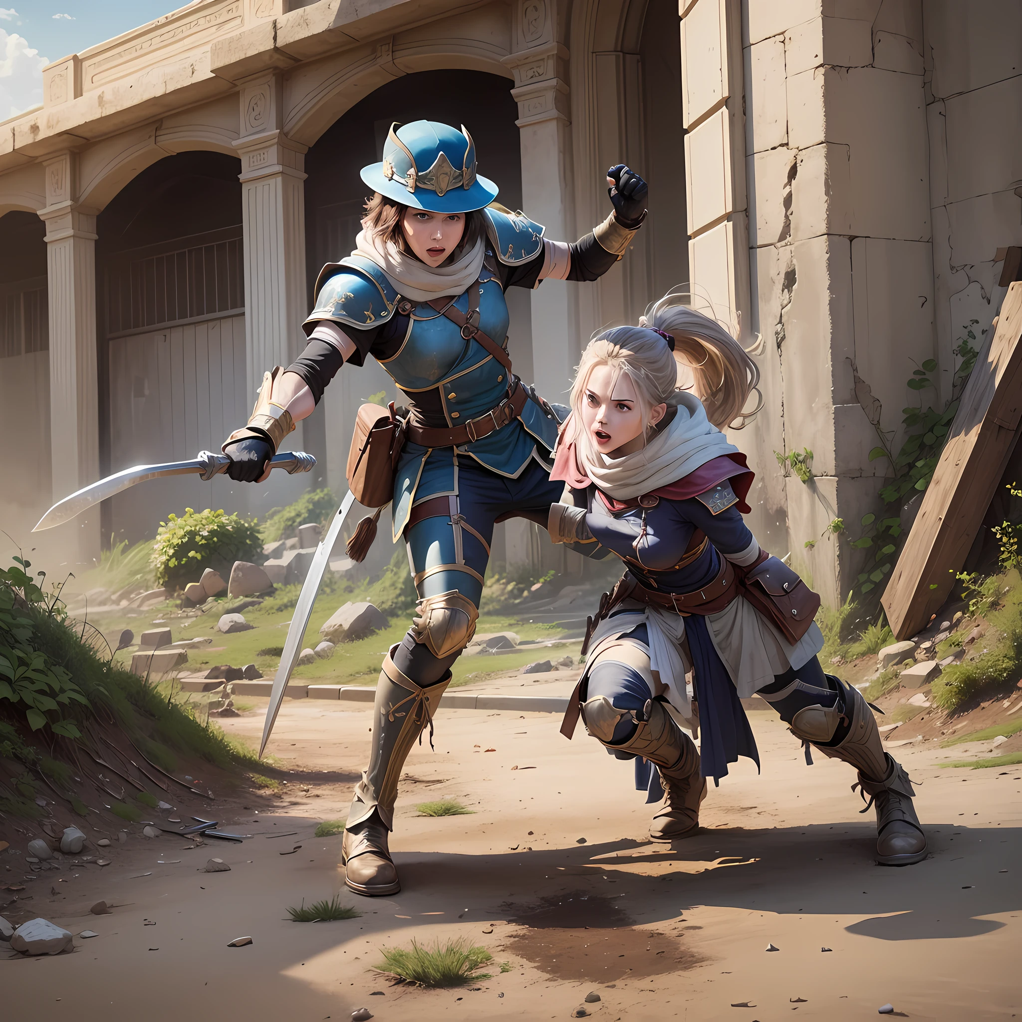 "Where is this? Am I not fighting to the death?! --auto --s2