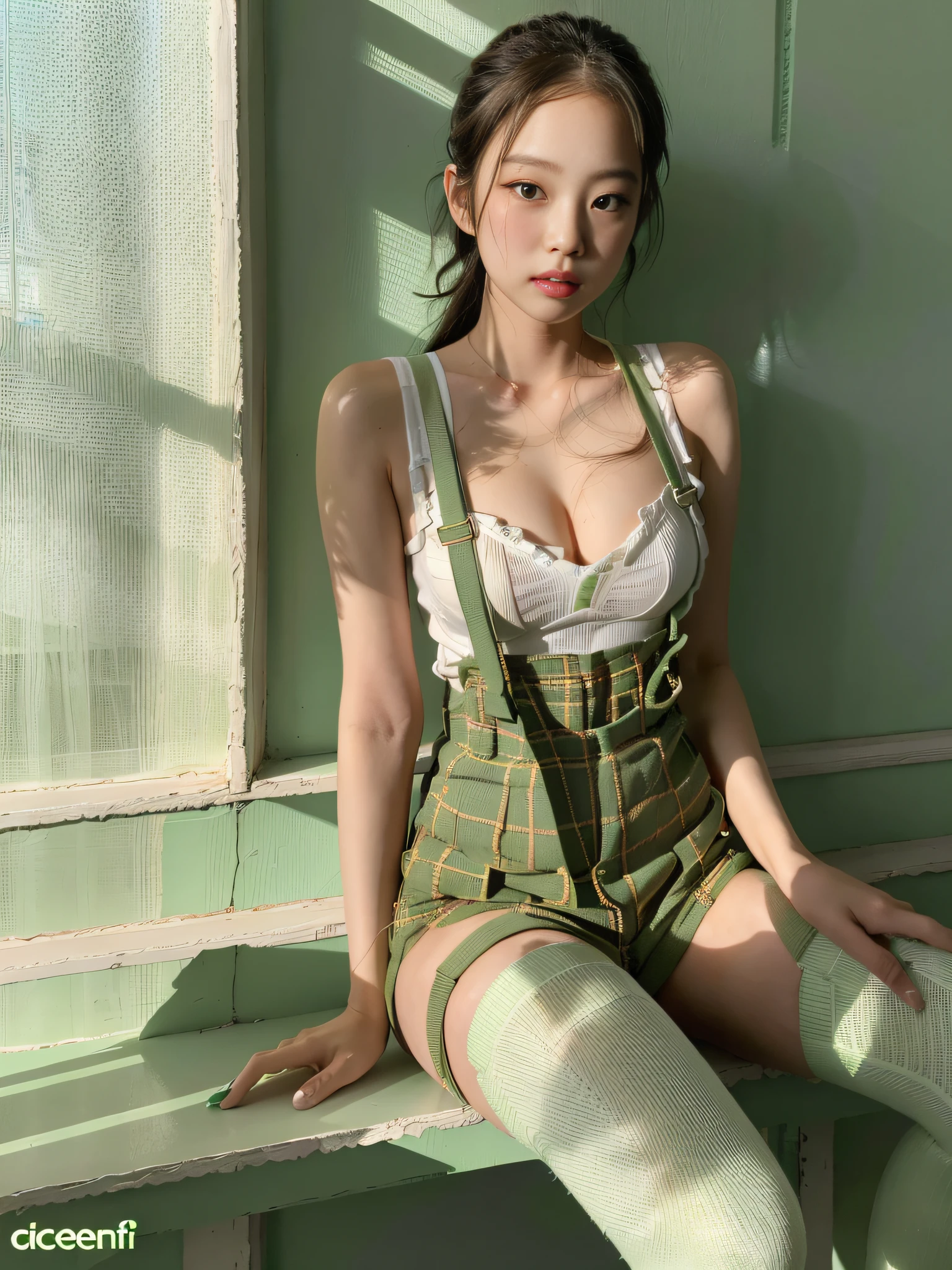 Green stockings