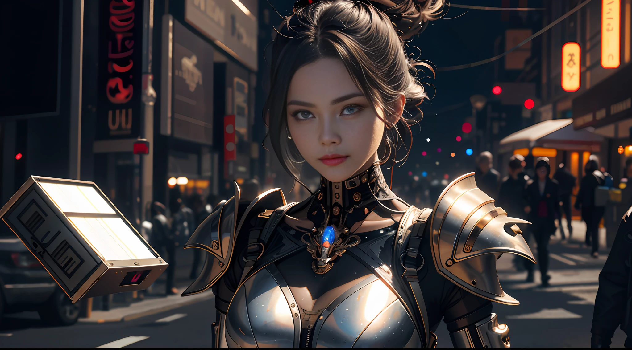 1 mechanical girl, (Full body: 1.2), (Perfect face), ((Super realistic detail)), Portrait, Global illumination, Shadows, octane rendering, 8k, Super sharp, metallic, complex, ornamental detailed, Cool color, (Egyptian detail: 1.5), Highly complex detail, realistic light, CGsociety trend, glowing eyes, facing camera, neon detail, mechanical limbs, blood vessels attached to tubes, mechanical vertebrae attached to the back, mechanical cervical vertebrae attached to the neck, wires and cables attached to the head. realistic, elegant, goddess, dynamic pose, pose, surrealism, high detail, supremacy, cinematic lighting, ray tracing, shadow, uhd, retina, masterpiece, ccurate, anatomically correct, textured skin, super detail, high detail, high quality, high quality, award-winning, best quality, high resolution, 1080P, 16k, 8k, 4K, HD