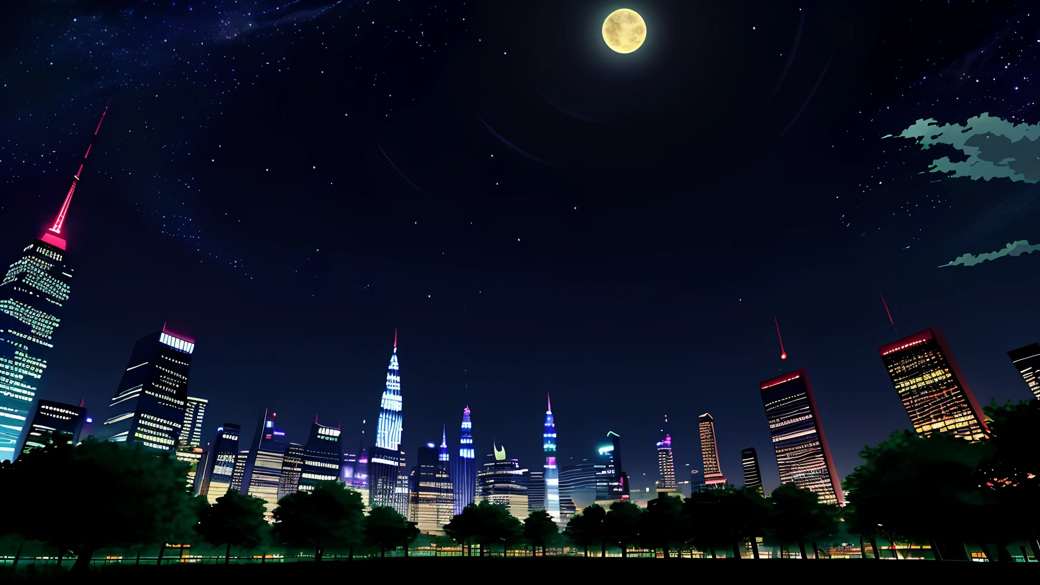 Page background image of Anime,night,own