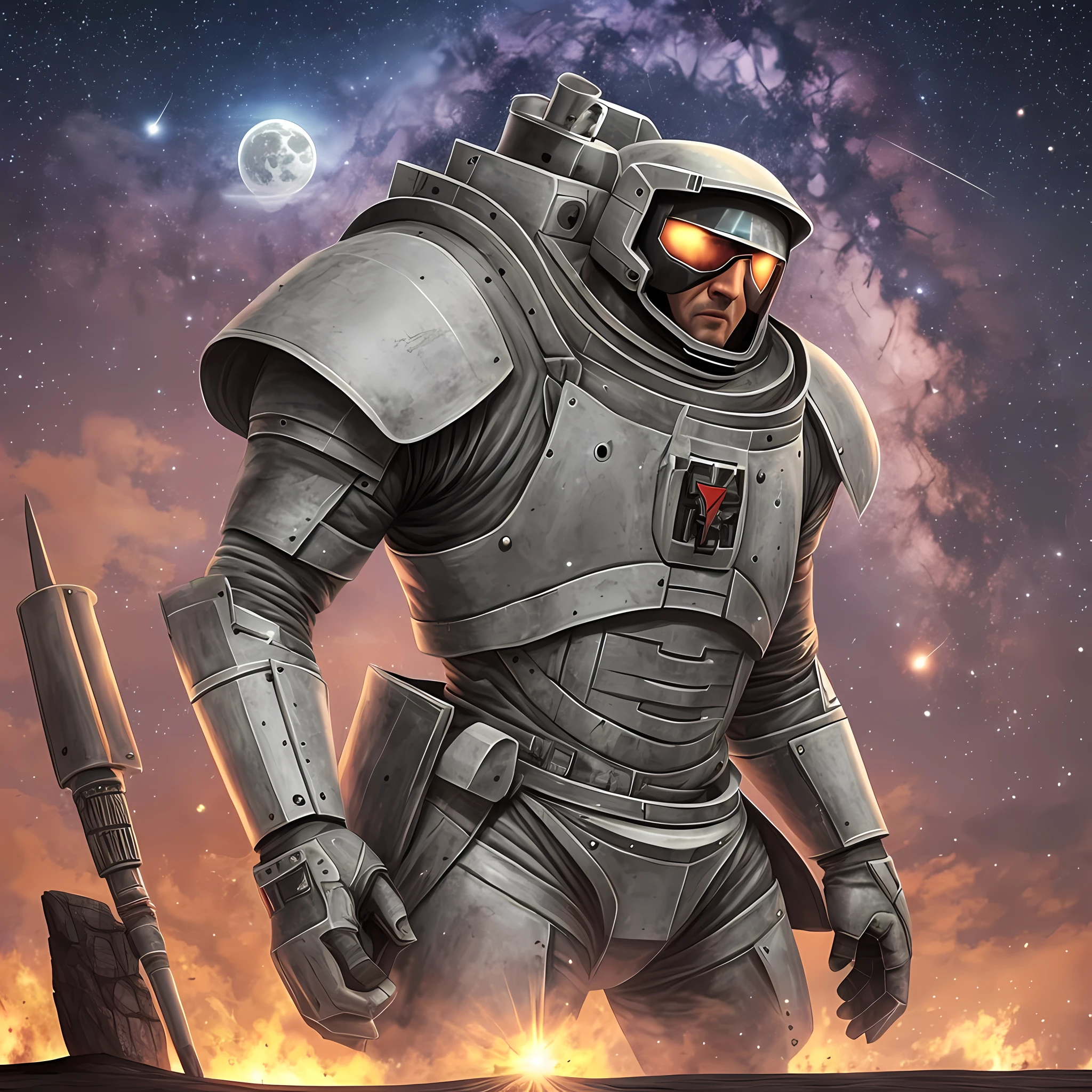 But in the end, he died in the fierce battle on the moon! --auto --s2