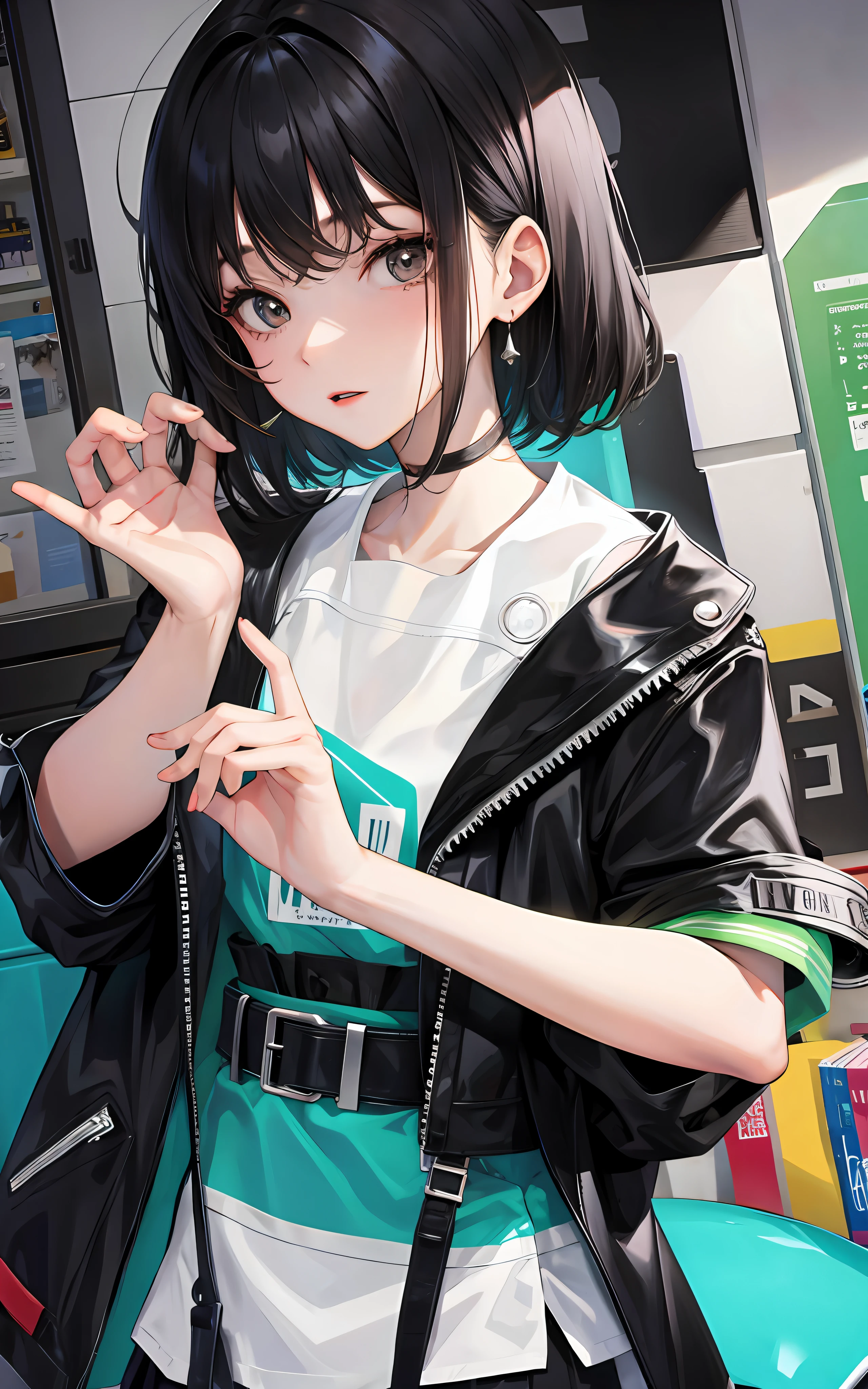 black hair girl