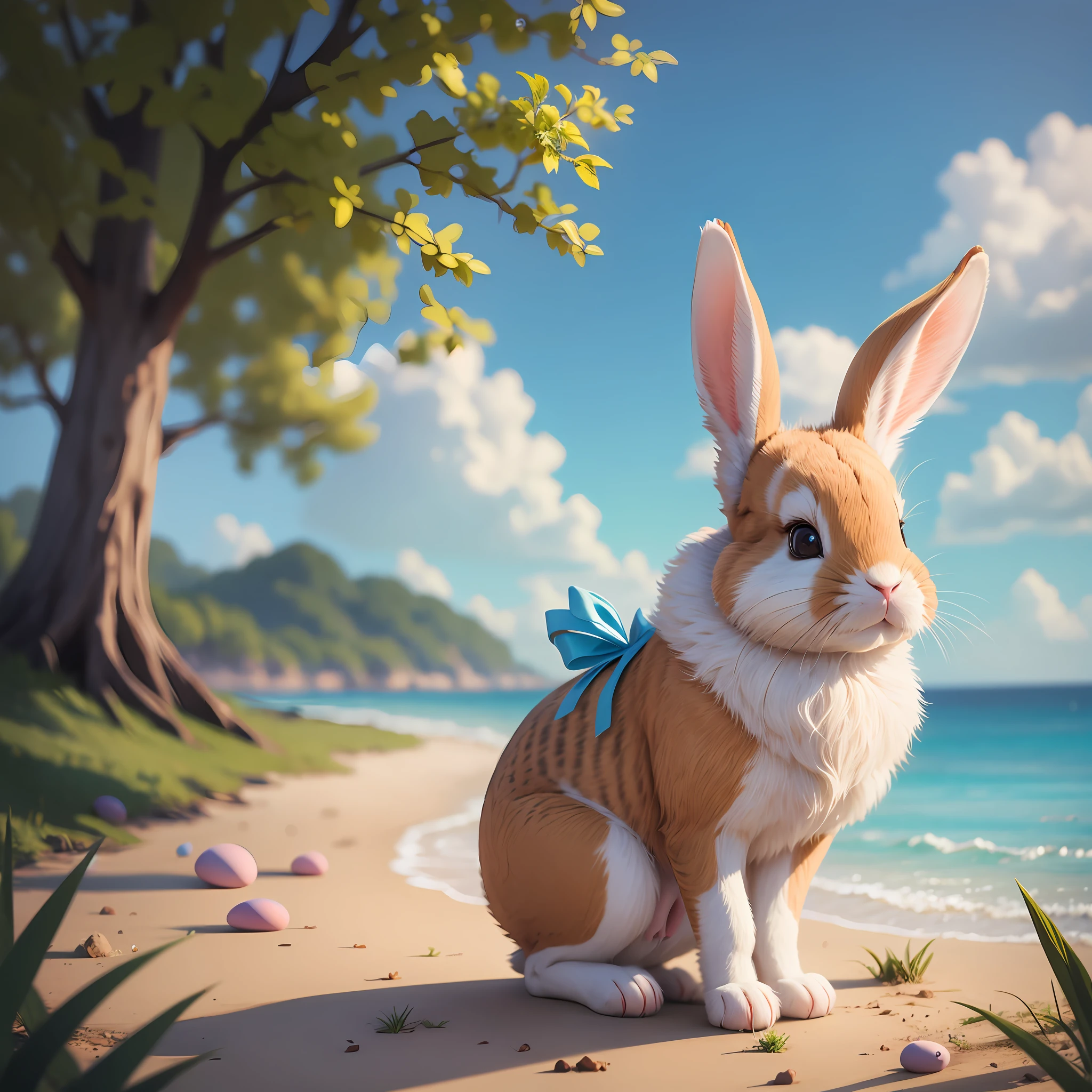 Bunny, animal, Easter, 8k. --auto --s2