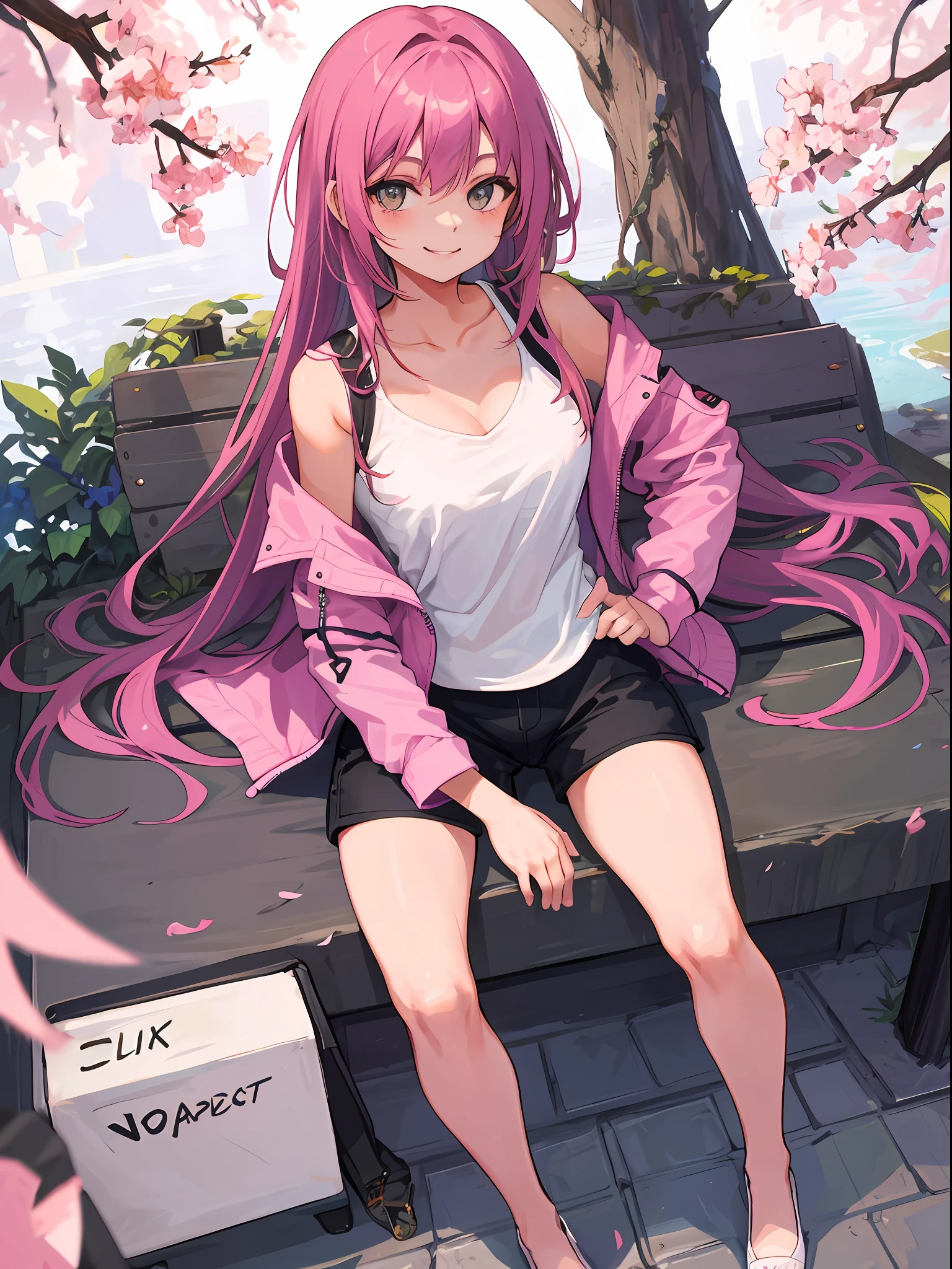 girl, smile, shorts, beautiful, pretty,