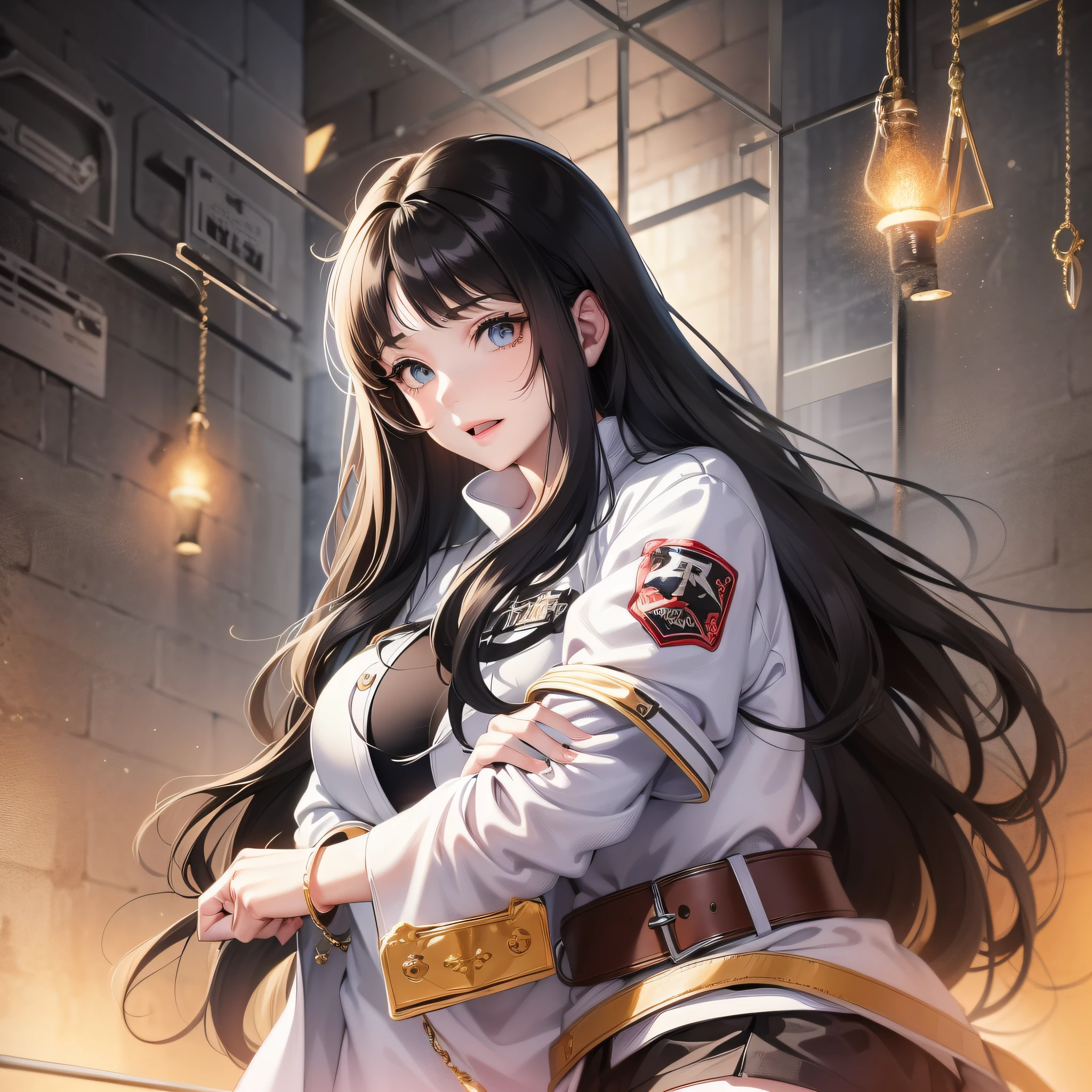 I am a soft, gentle girl with a kind heart and a big heart that makes me a role model for many. I have long black hair, full of life and vitality; My eyes are deep and warm, and they often radiate a warm light. Whenever I smile, my face shows a row of neat teeth that look extra cute.
However, after the end came, my life was completely changed. I tried to help those in need, but I was seen by politicians as a political bargaining chip, ridiculed and ostracized. In this cruel world, kindness seems to have become a sin, and the strong can dominate the world.
But I don't want to succumb to the darkness of this world. I believe that even after the end times, there are truly kind and loving people in this world. I will be determined to change the world and give a voice to those who have been forgotten. Even though the battle is far tougher than I ever imagined, I will remain my gentleness and kindness and use my strength to create a better future.
