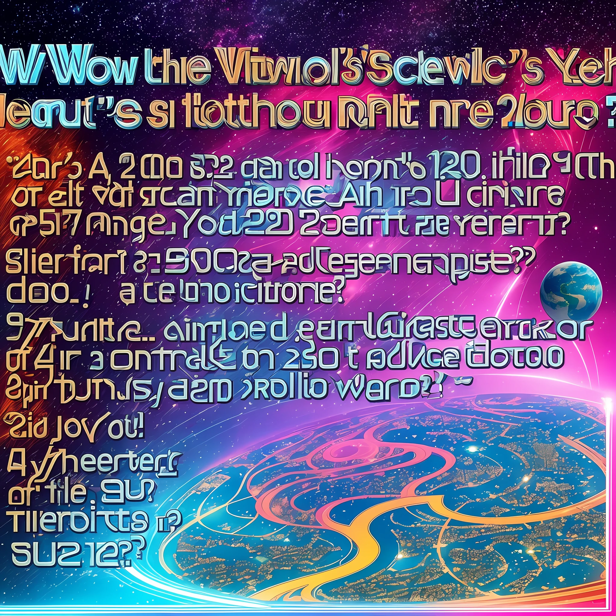 How much will the world's science and technology change in the year 3000? --auto --s2