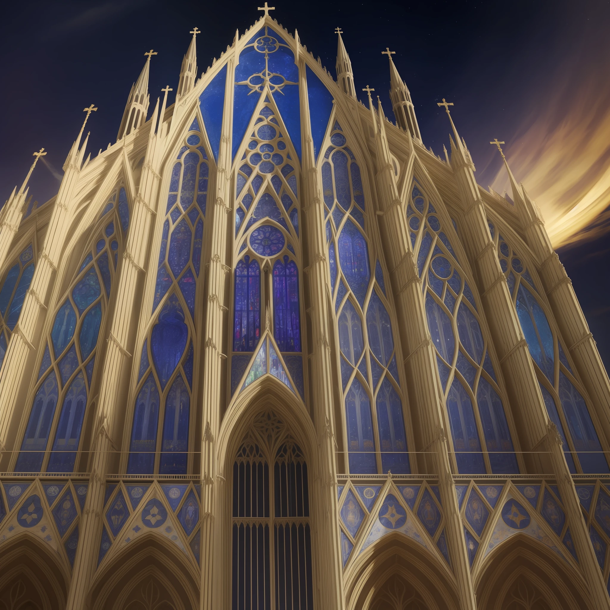 Create illuminated cathedral --auto --s2