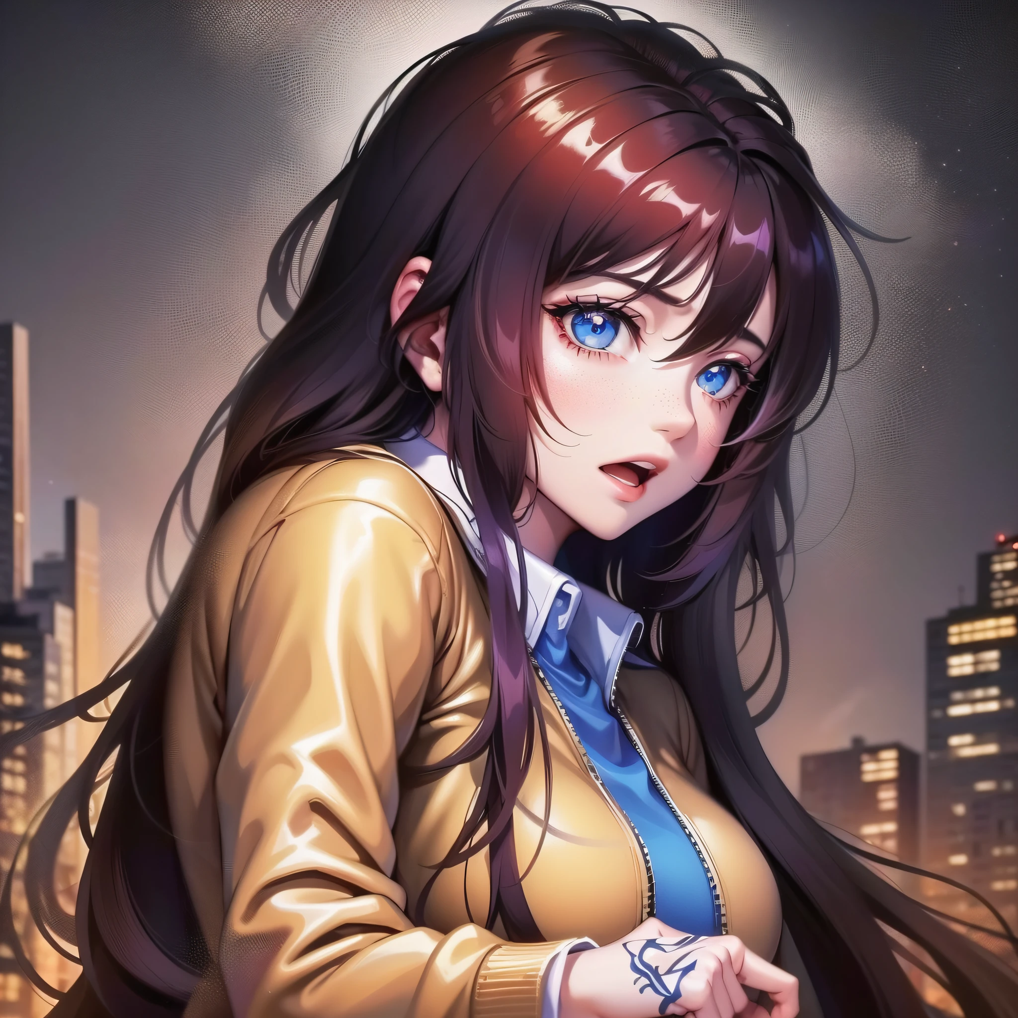 I used to be a kind and caring girl, but after the advent of the bookgirl, my life changed completely. She controlled the world with amazing power and influence, became the center and leader of all, and I became her laughing stock.

She pointed at me and mocked me as a Virgin, thinking that I would only be held up to heaven but could not really change the world. She took everything from me and reduced me to a weak person to be bullied to. My heart was filled with anger and helplessness, but I had nowhere to vent.

The appearance of the bookgirl made me feel the darkness and cruelty of this world. In this world, true kindness seems to have become a sin, and the strong can dominate the world. But I will not give up, I will use my strength and faith to change the world, so that everyone can be saved and helped. I am not a Virgin, but a true warrior who will never succumb to darkness.